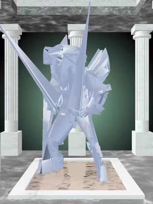HeavenComputer: The Kicking Blue Sky Man #6409