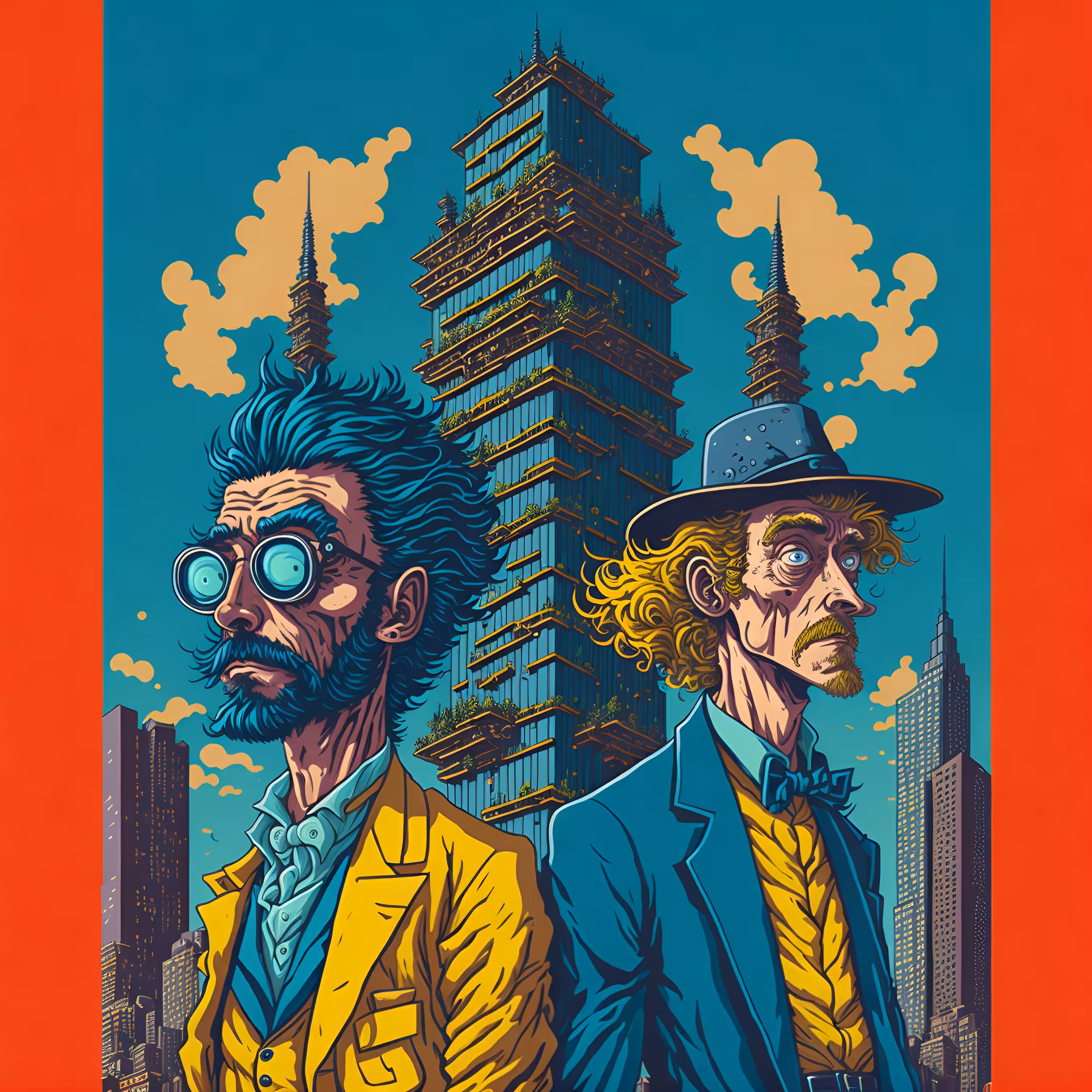 3023 Vincent and Dali