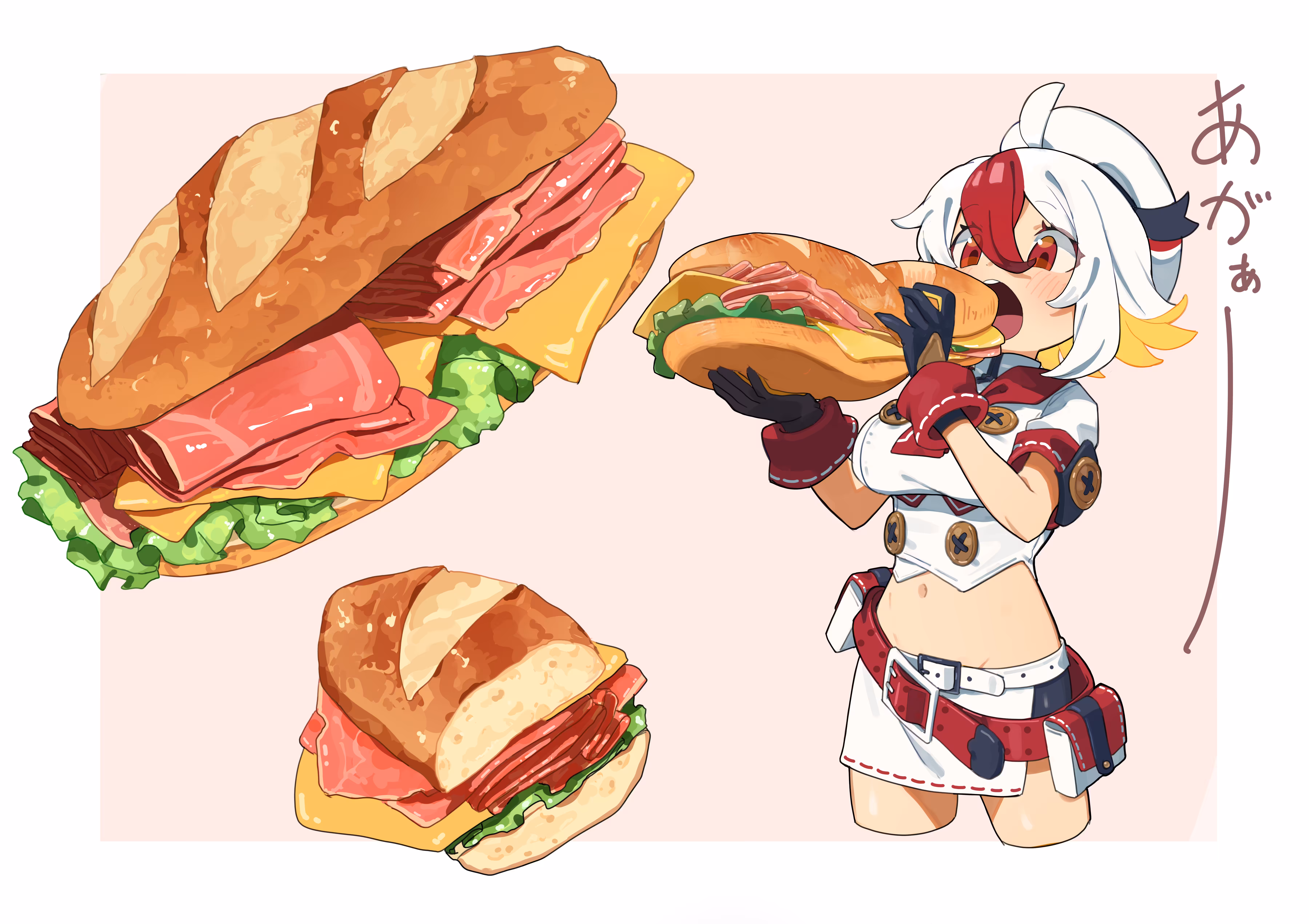 Big size sandwich