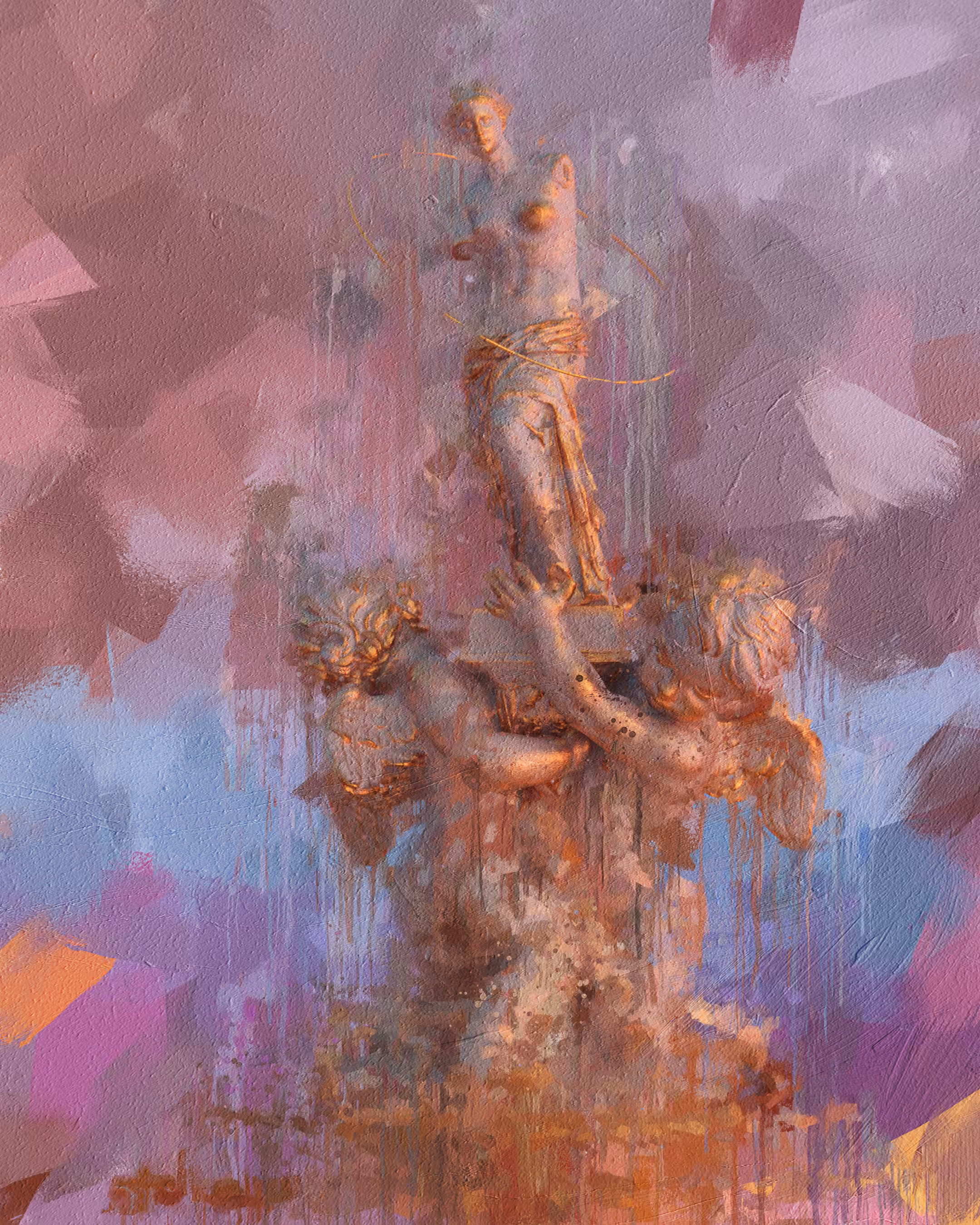 Aphrodite is the goddess of love (Painted Edition)