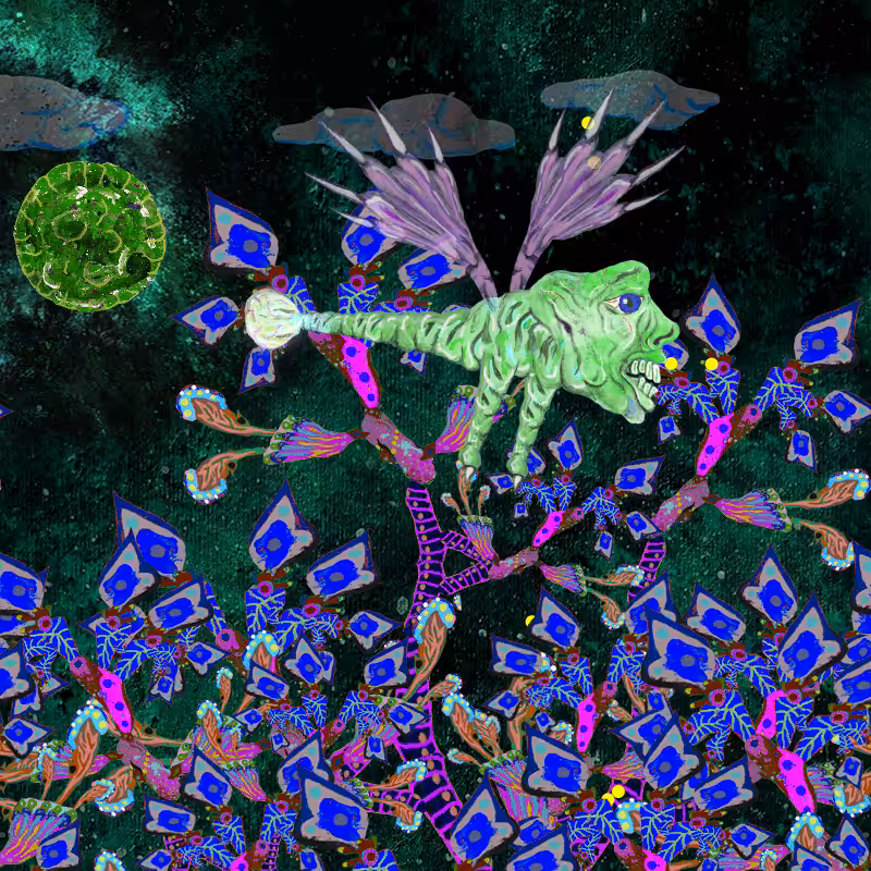 Fireflies and Flower Gardens #3