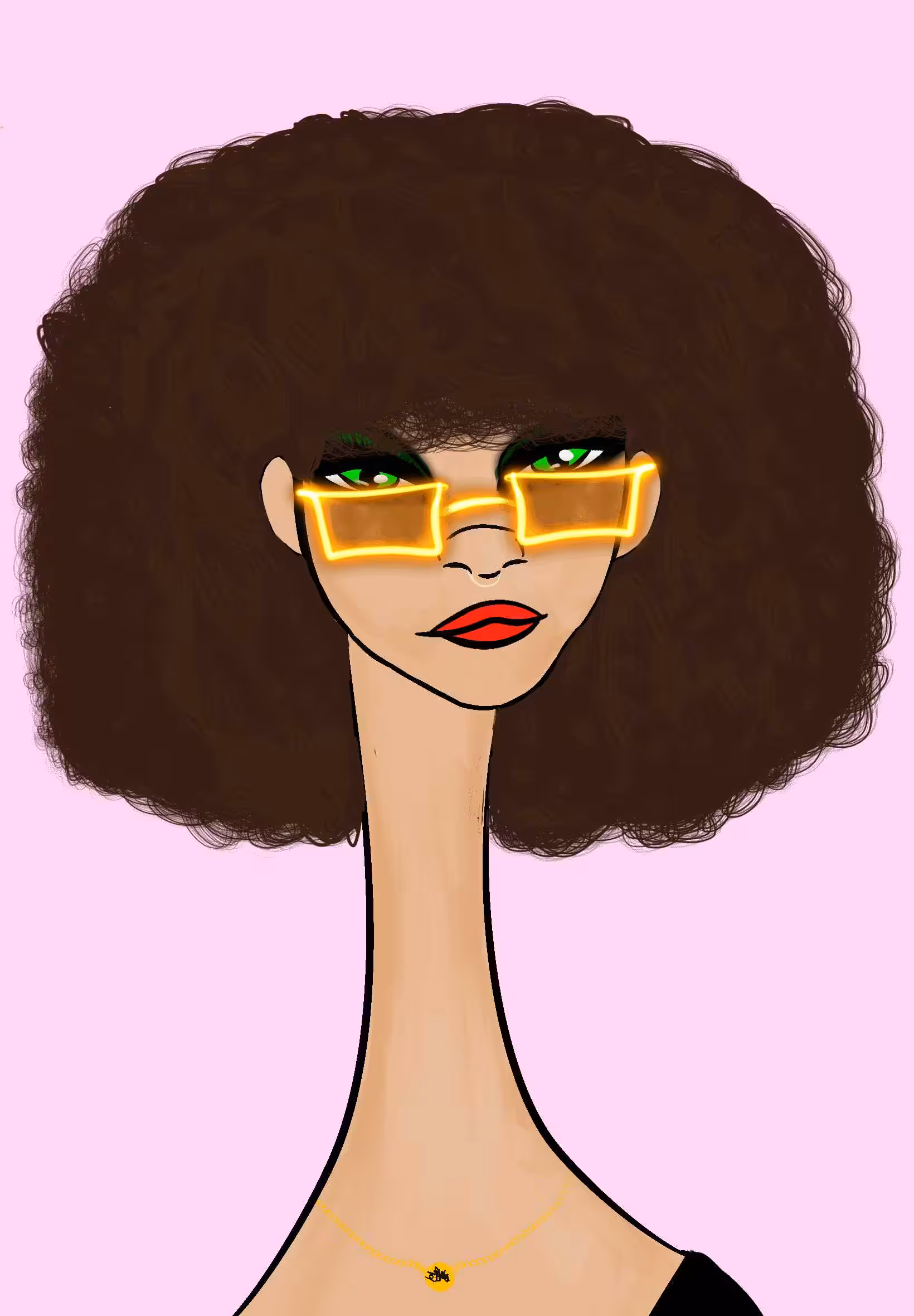 Long Neckie Ladies: Long Neckie Lady #454