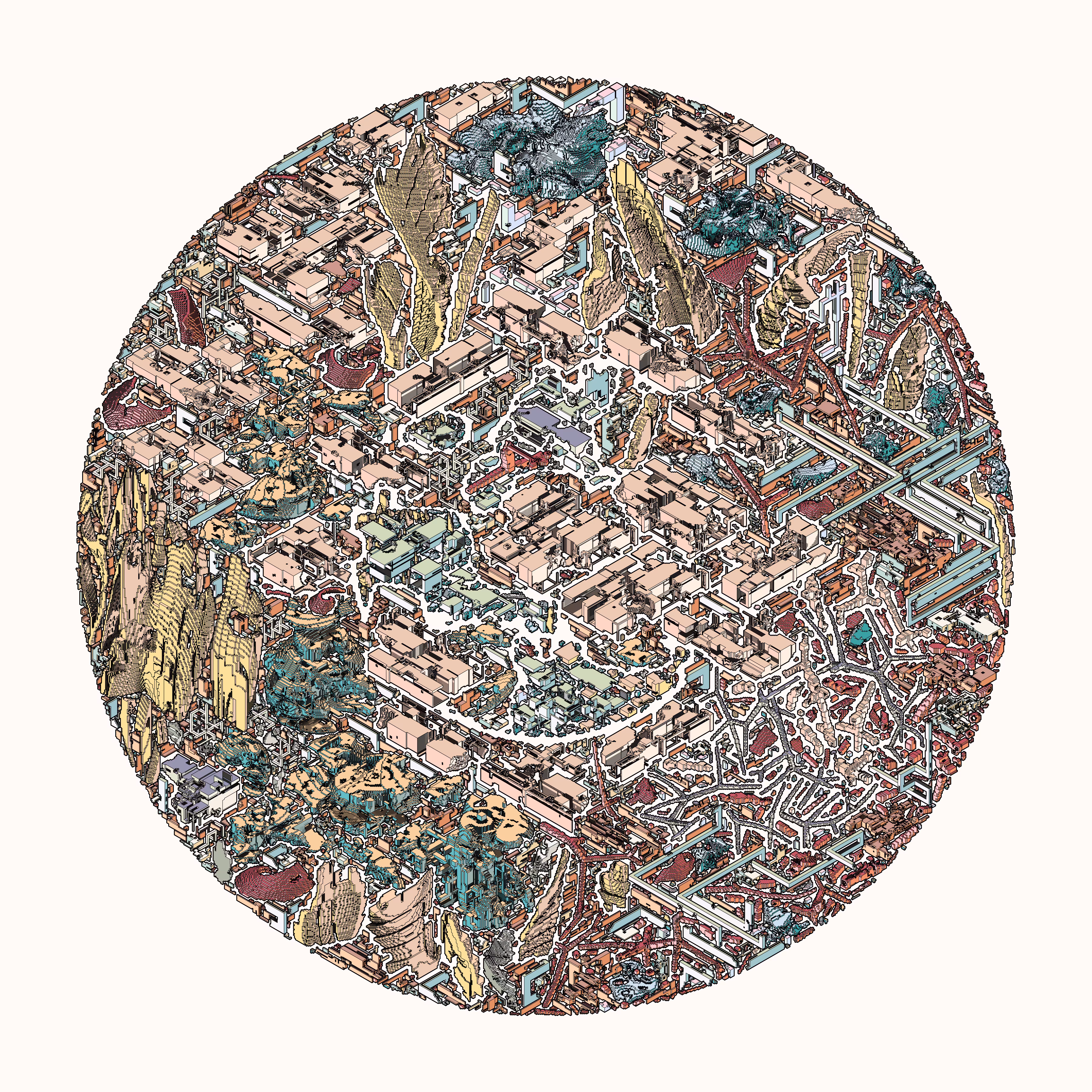 Rodeo posts: Coexistence III, 250517