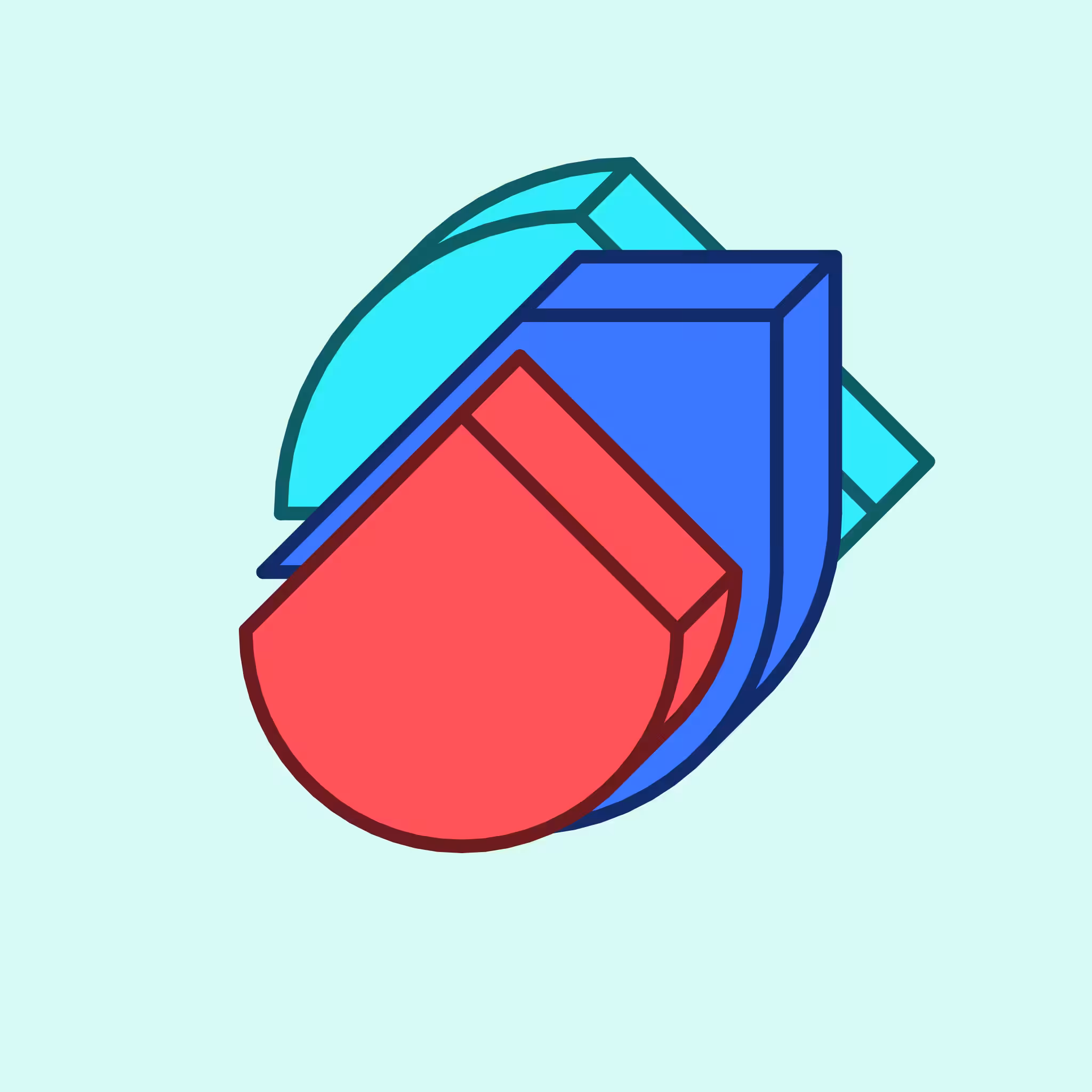 Calm shapes #1385