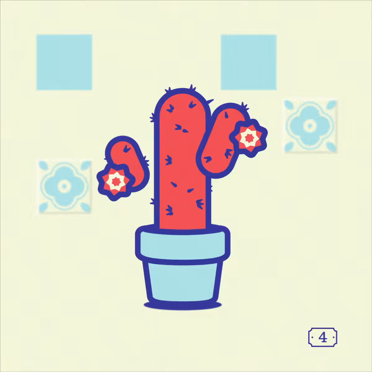 Flowering Cactus