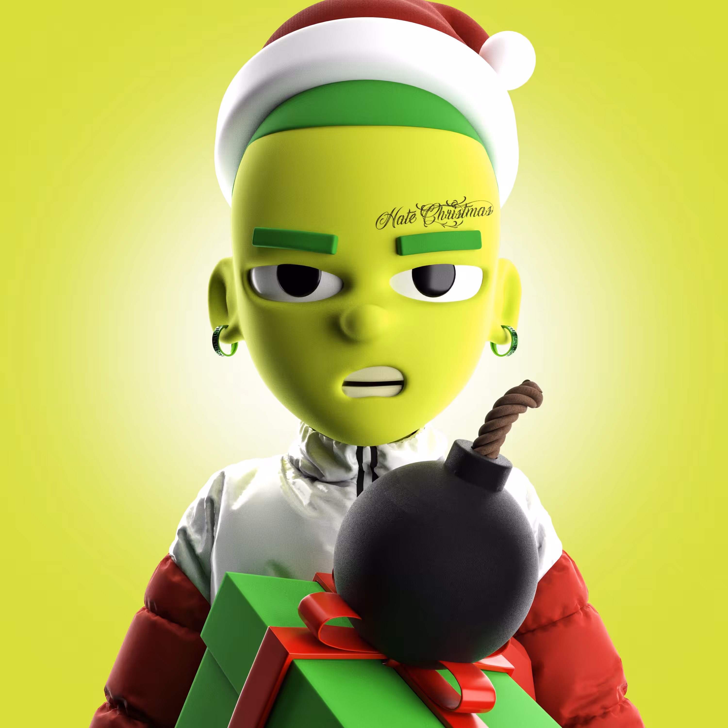 Metapuffer 90 _ Christmas 21 Drop / Grinch