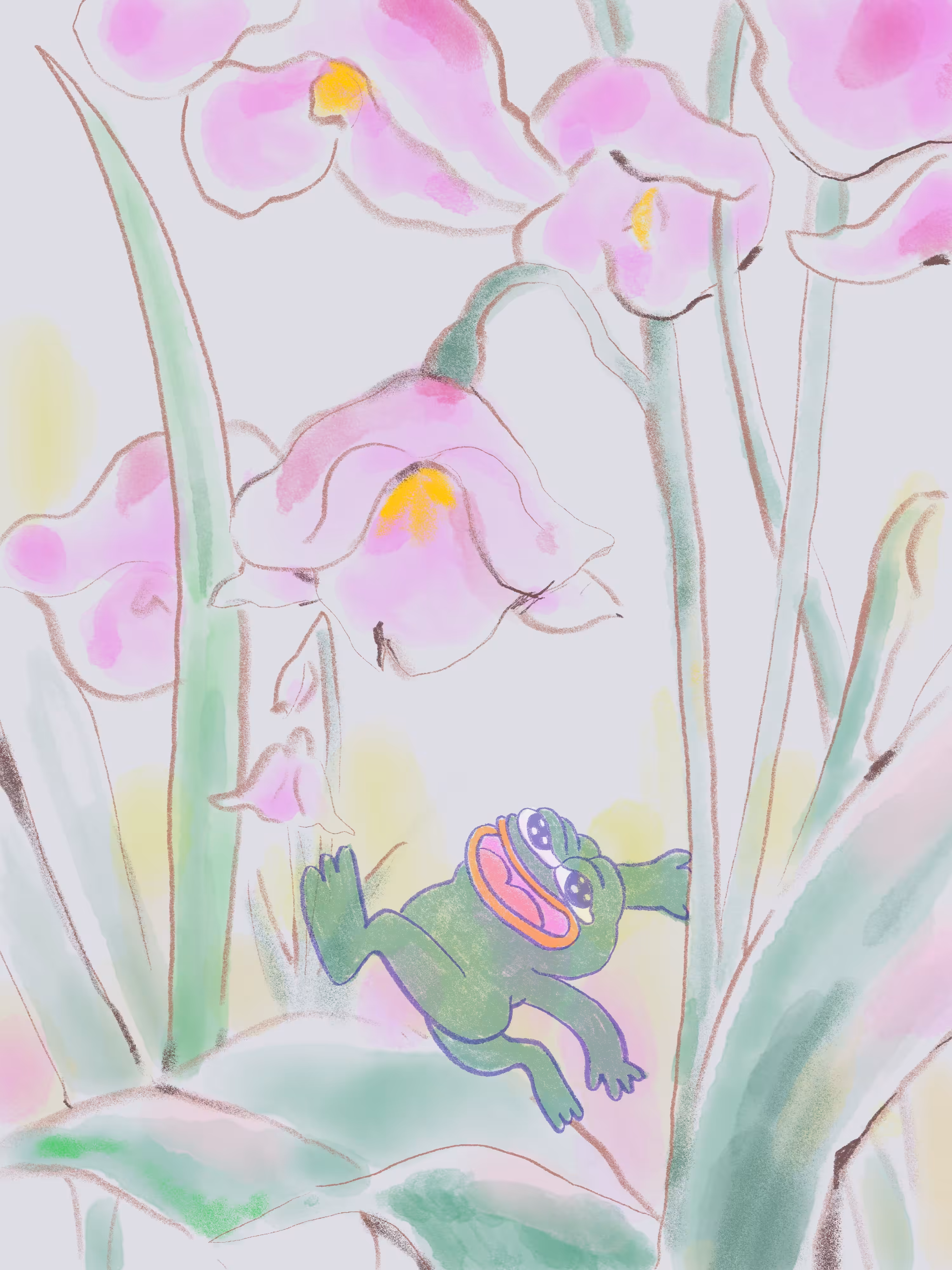 PEPE PINK FLOWER 02