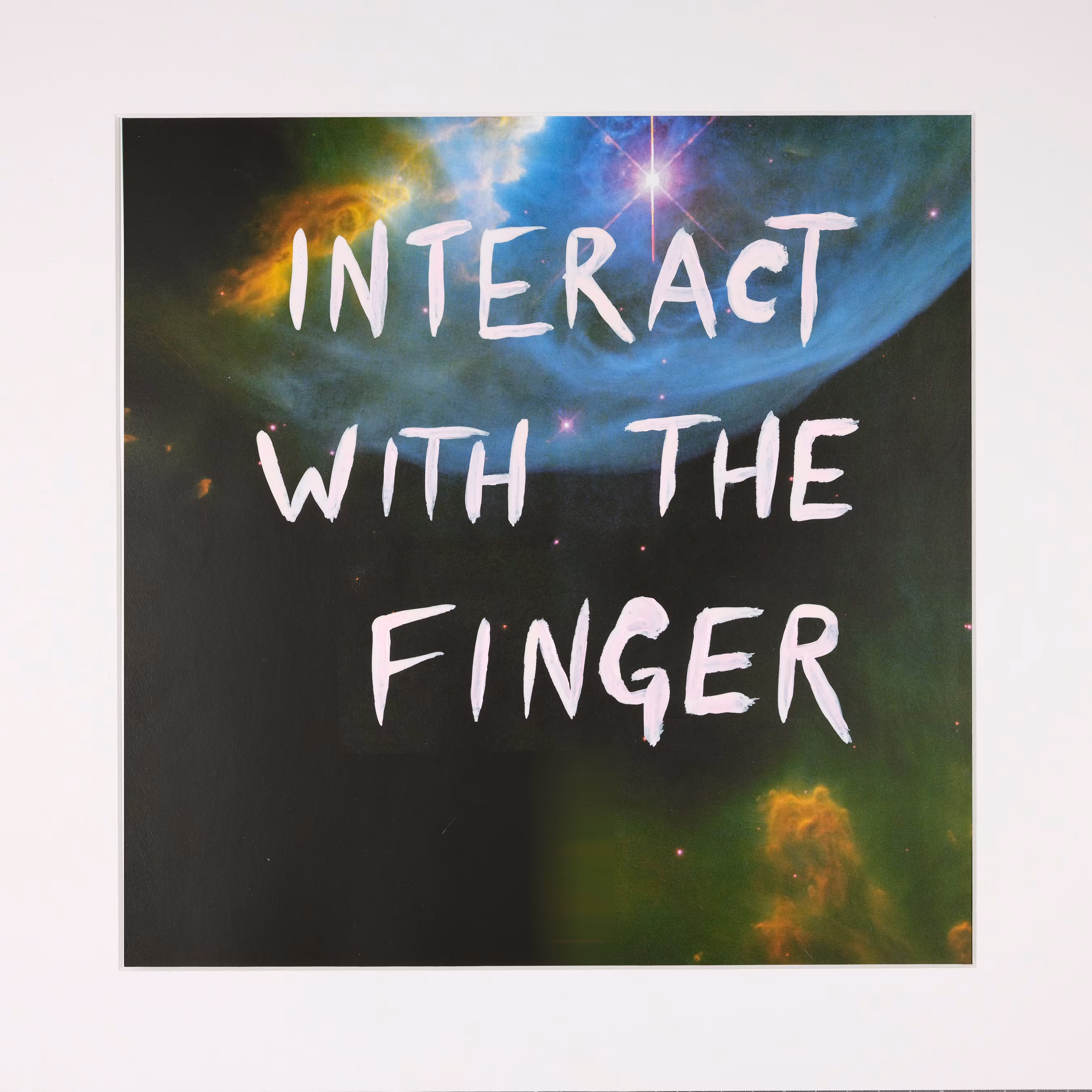 Infinity Today: Interact with the Finger/ The finger is the gateway to our moral imperatives 