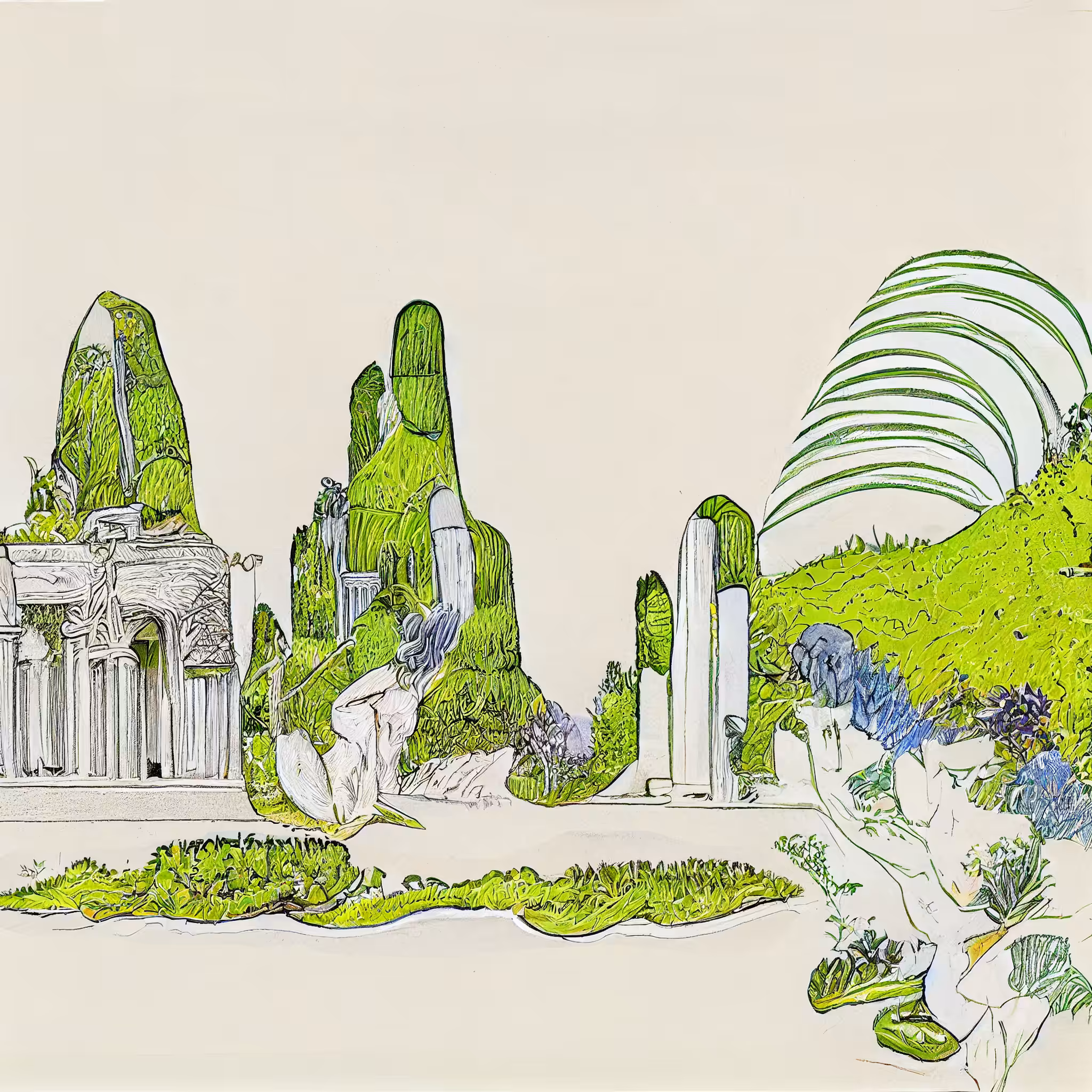 GARDENS: Temple of Lucretia