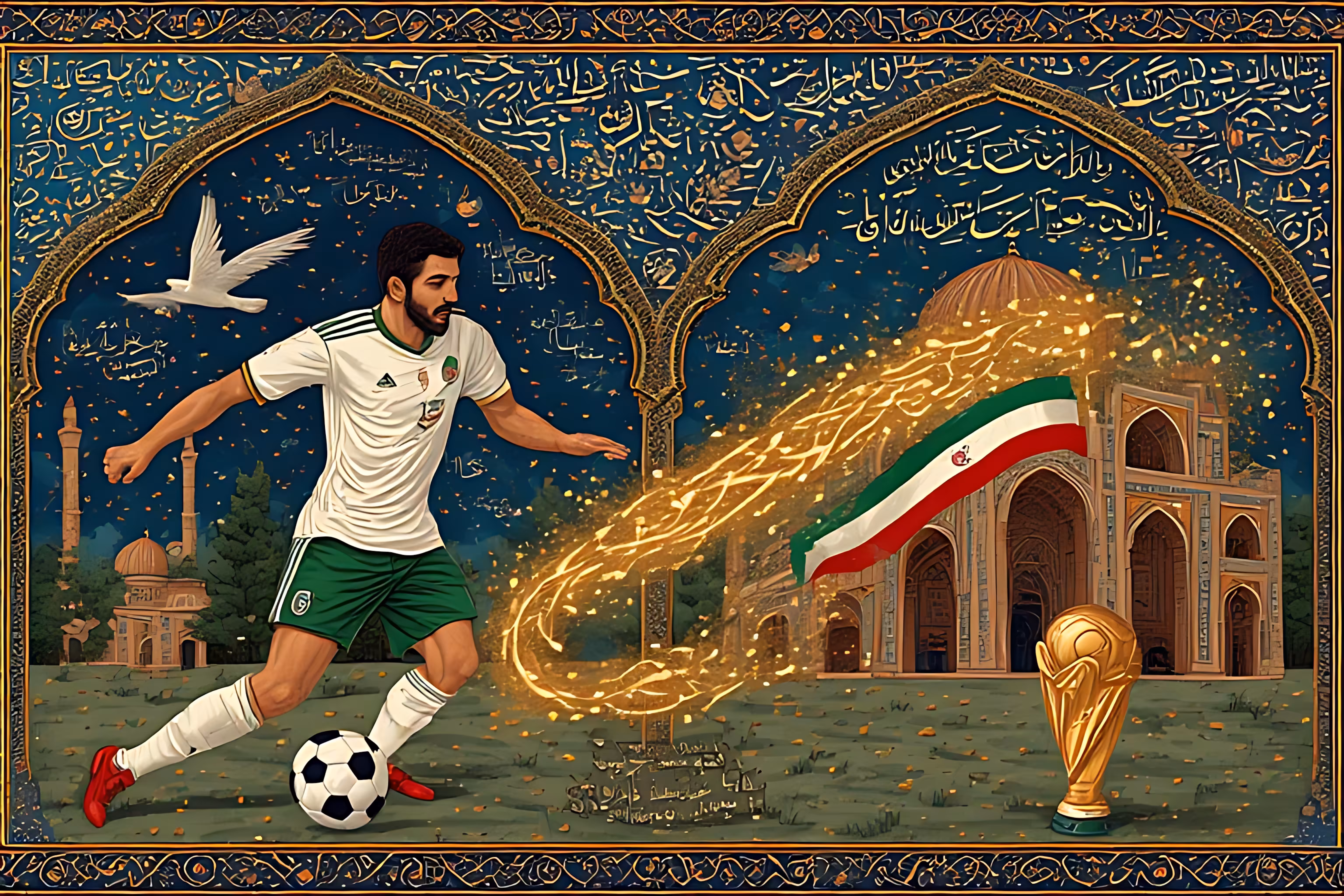 2026 WORLD CUP: 48 NATIONS | NFT COLLECTION: Iran The Persian Glory