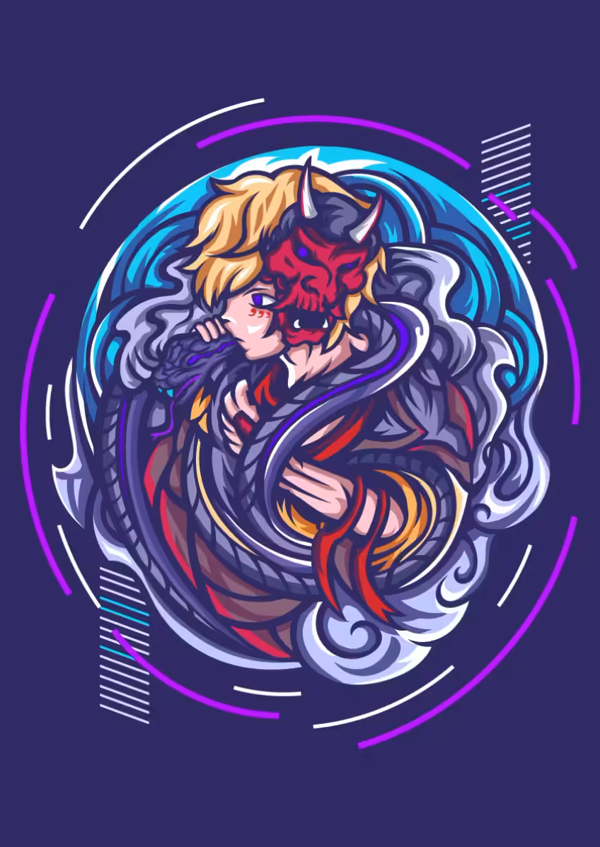 Demonic mask