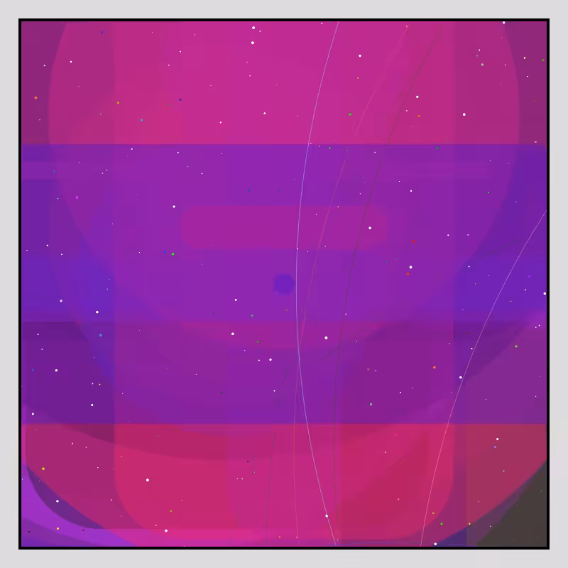 Color Field Starry B #240