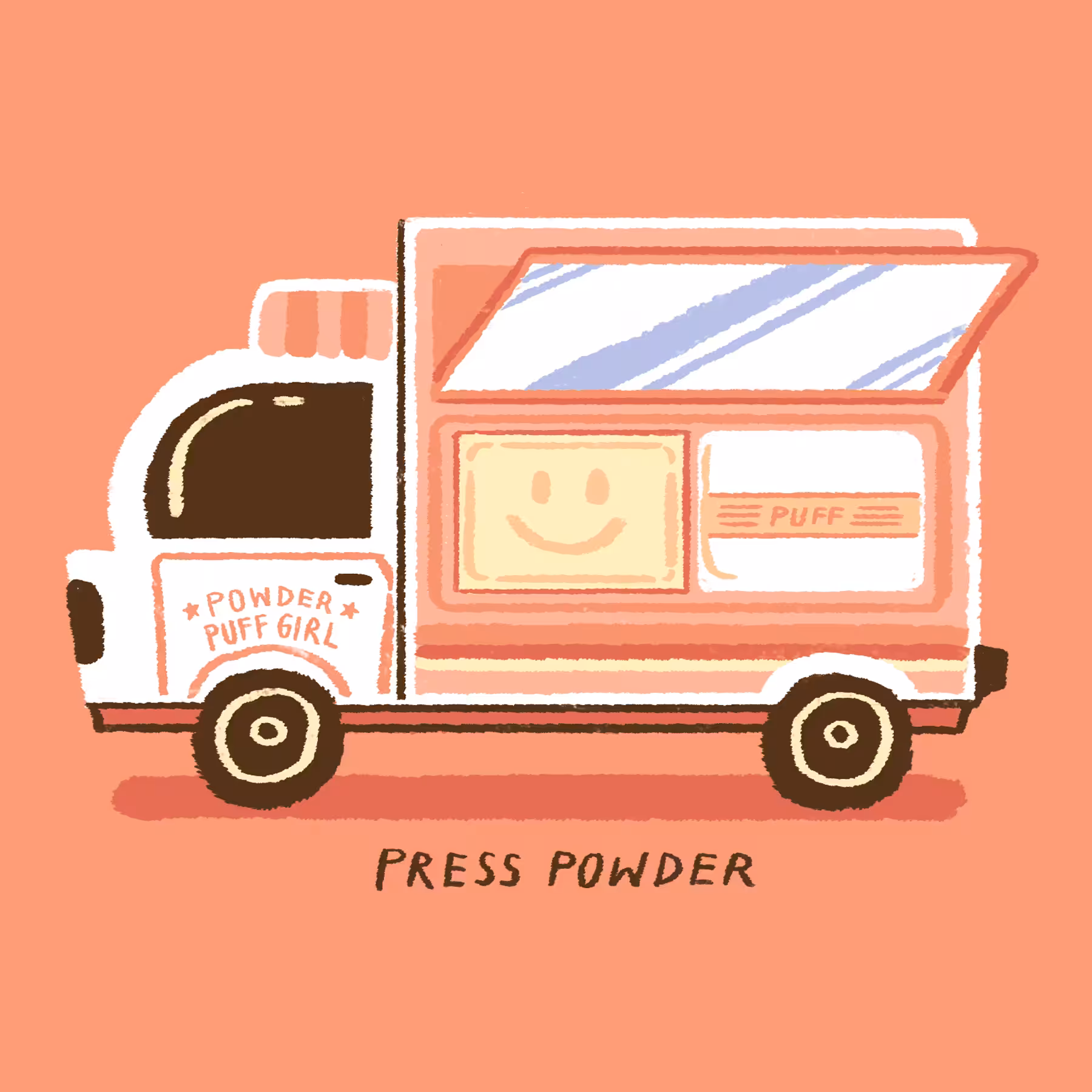 10 Steps Makeup Truck #2 : Press Powder
