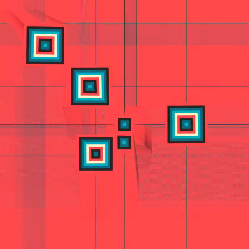Living Squares Study I #8