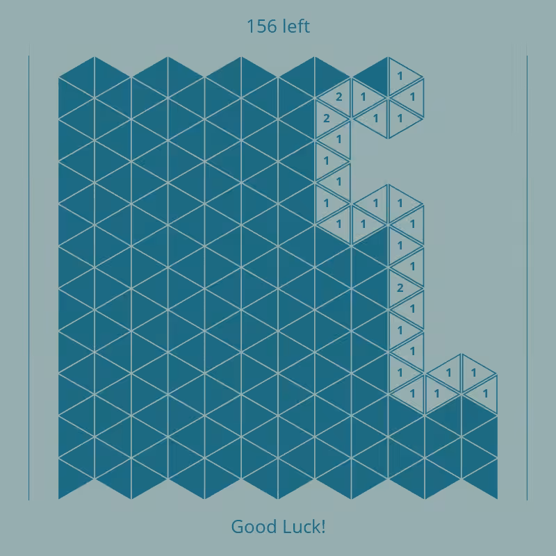 Tessellated Minesweeper | Game #2