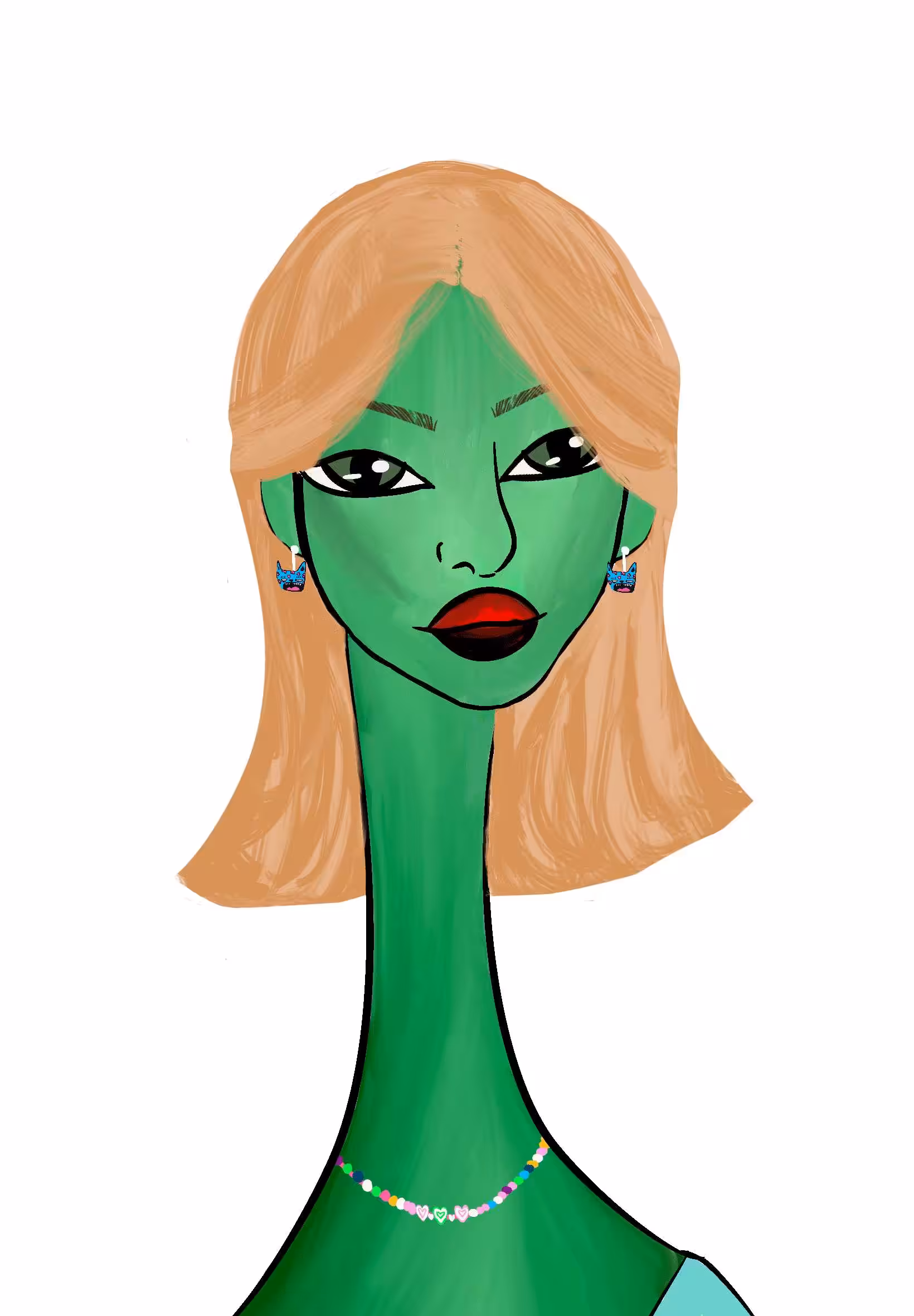 Long Neckie Ladies: Long Neckie Lady #816