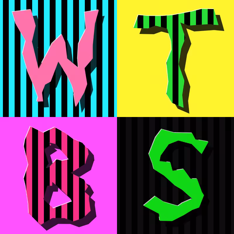 Waiting To Be Signed Logo with Wobbles #54