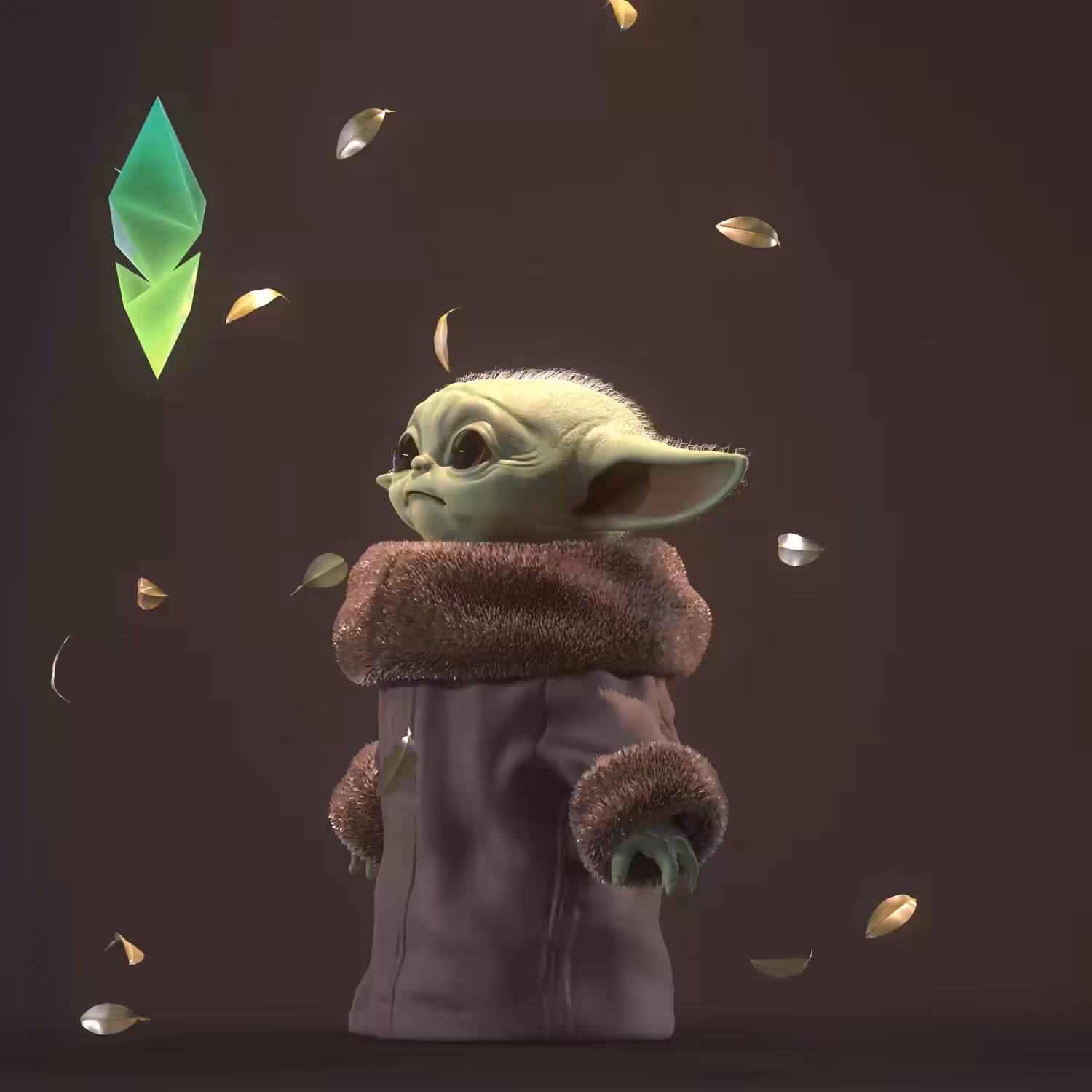 Baby Yoda and The Ethereum Stone