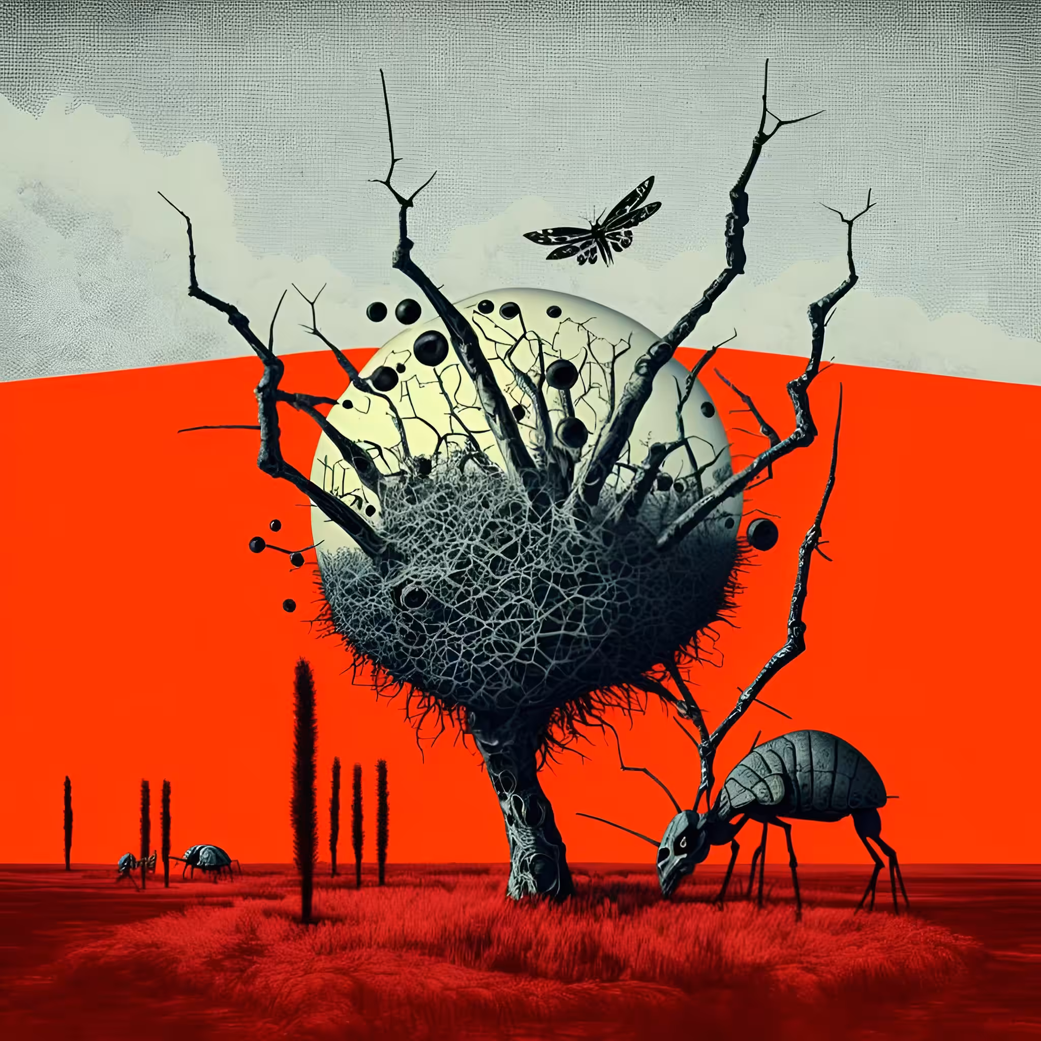 where megaants go to graze