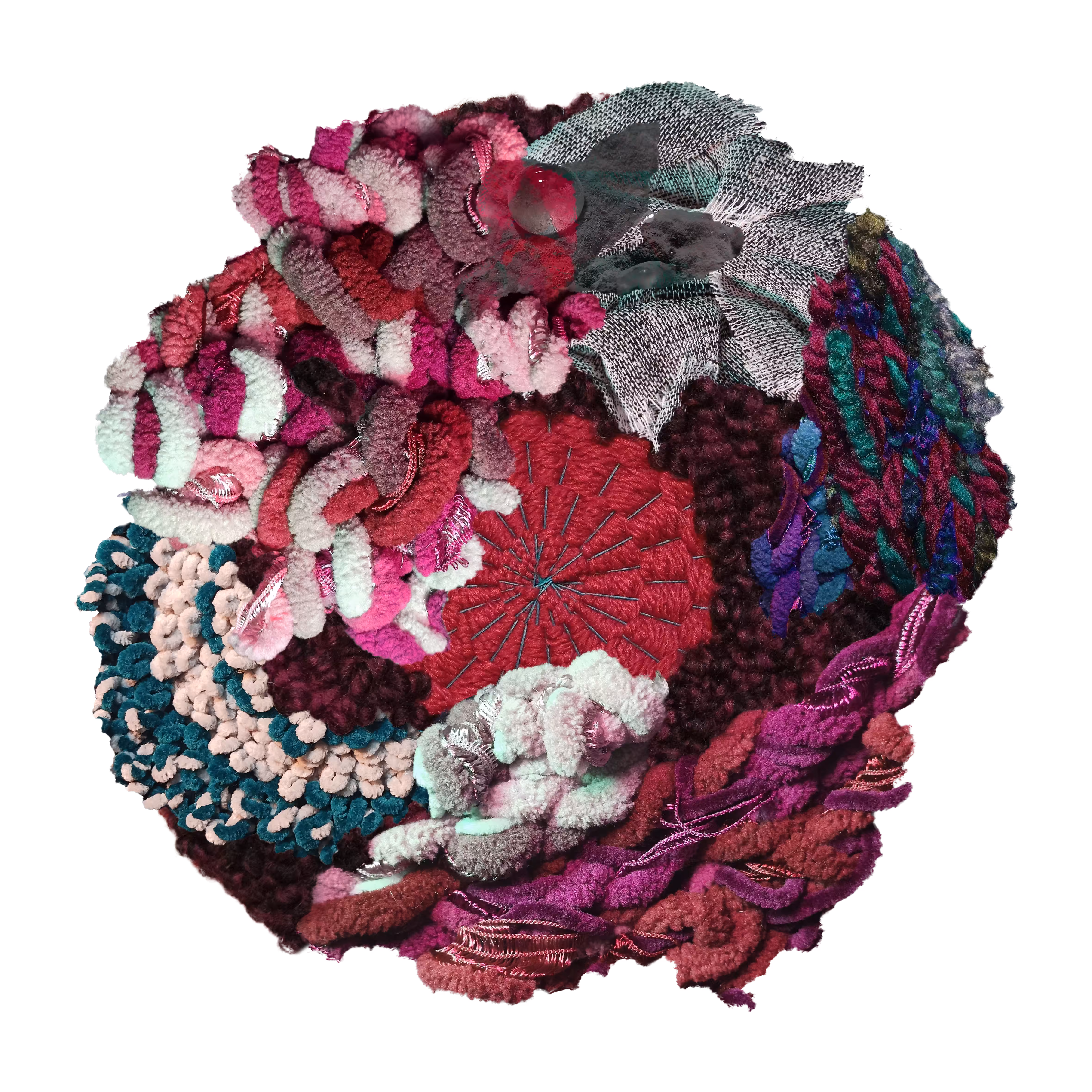 Woven tube worm