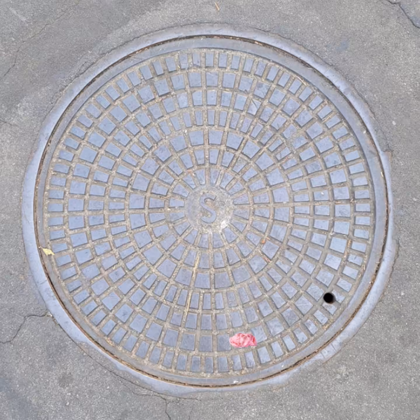 $1,000,000 Manhole Cover (With Gum)