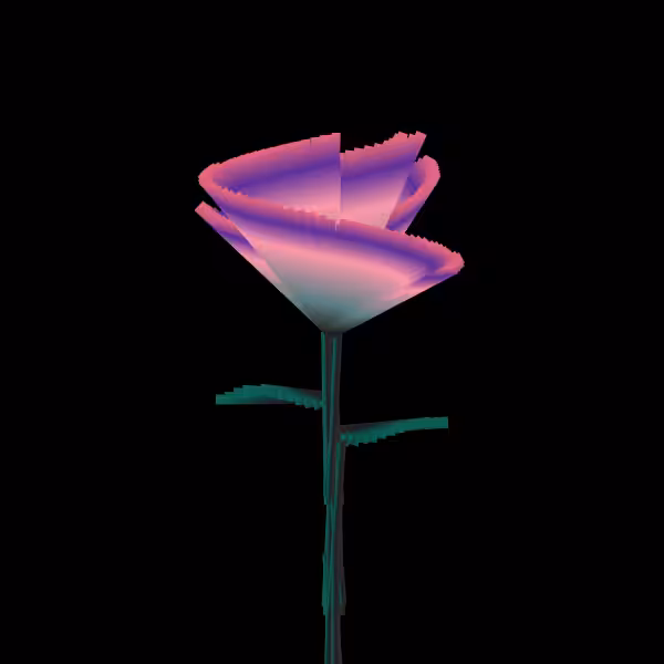 Digital Flower #2