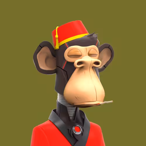 Bored Ape Yacht Club 3D #5861