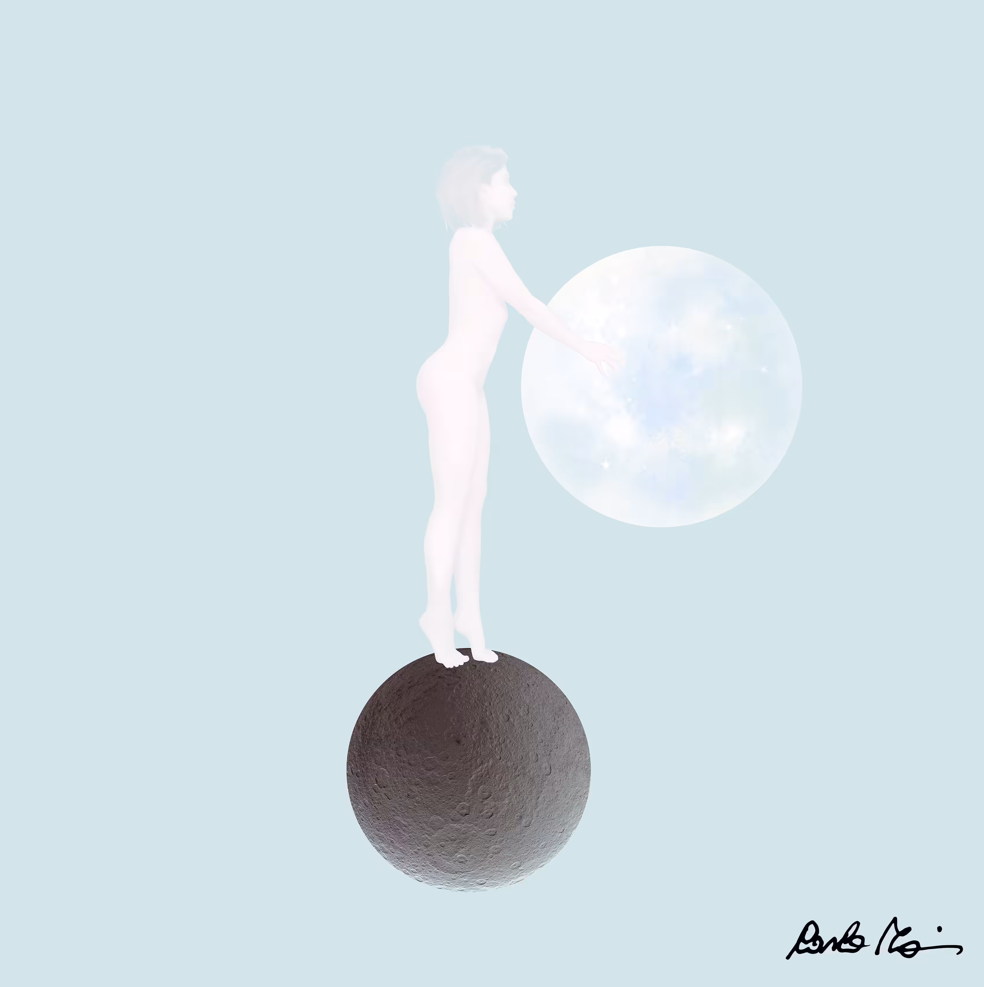 Holding a new world 