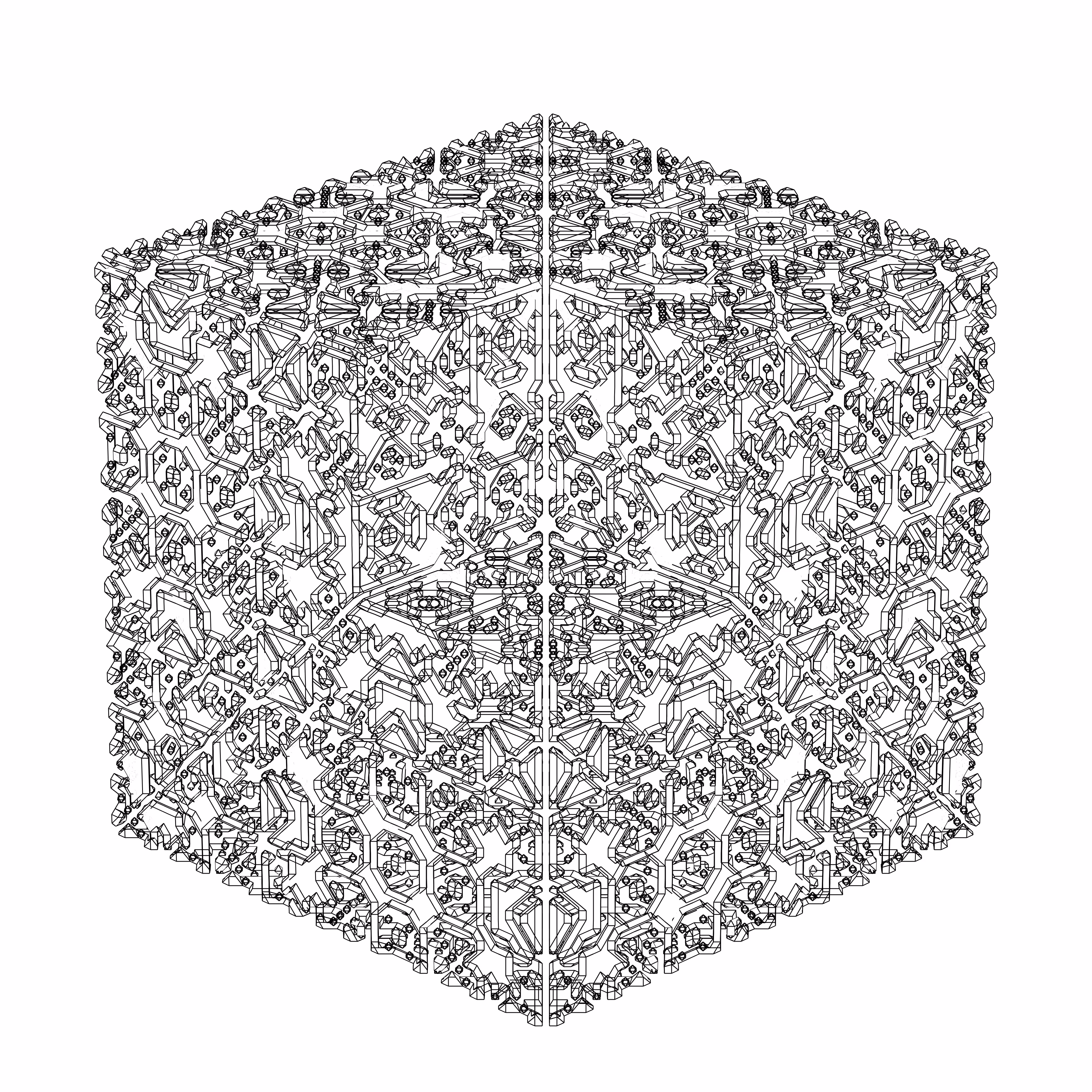LL21 Alien Art Cube #437