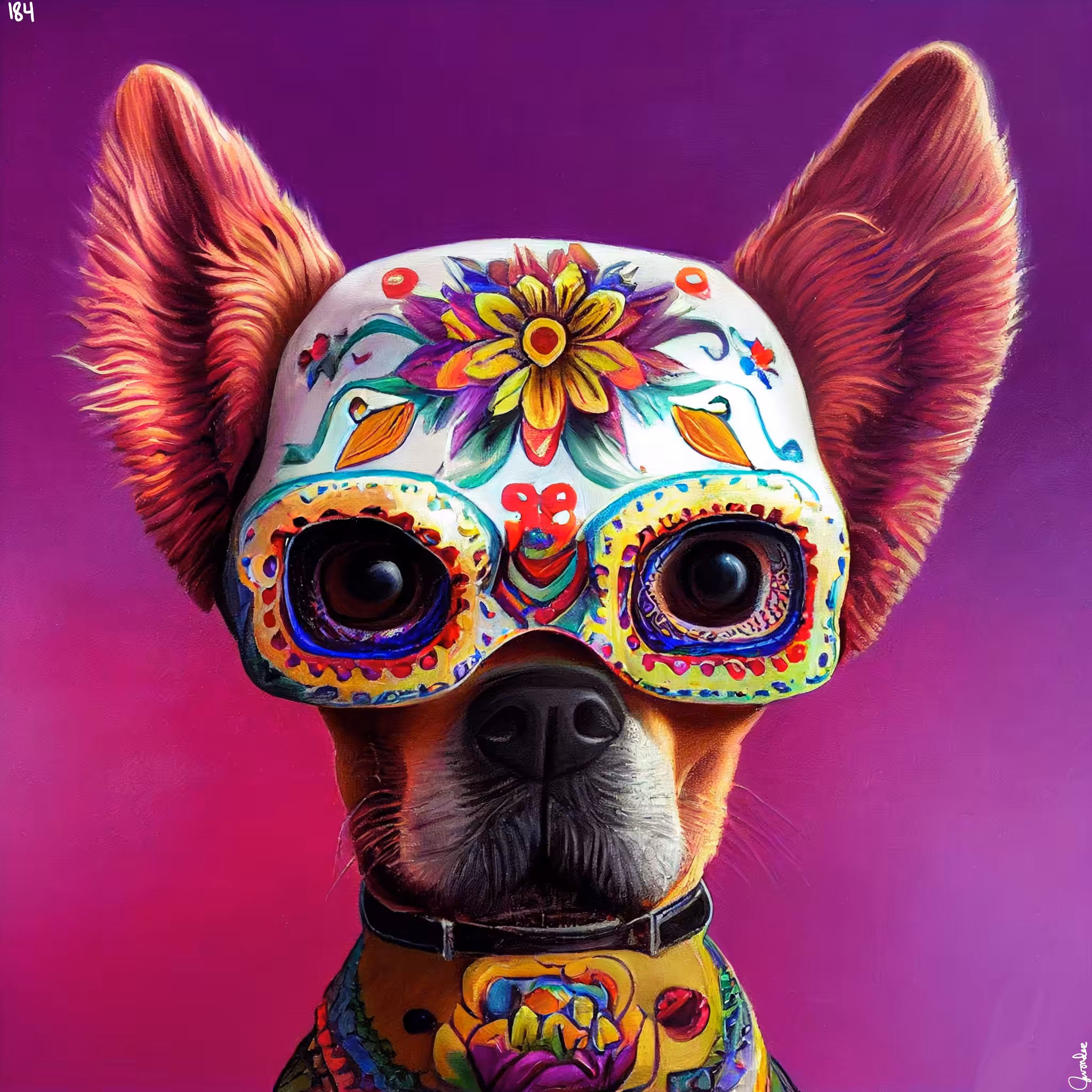 sugar skull #184