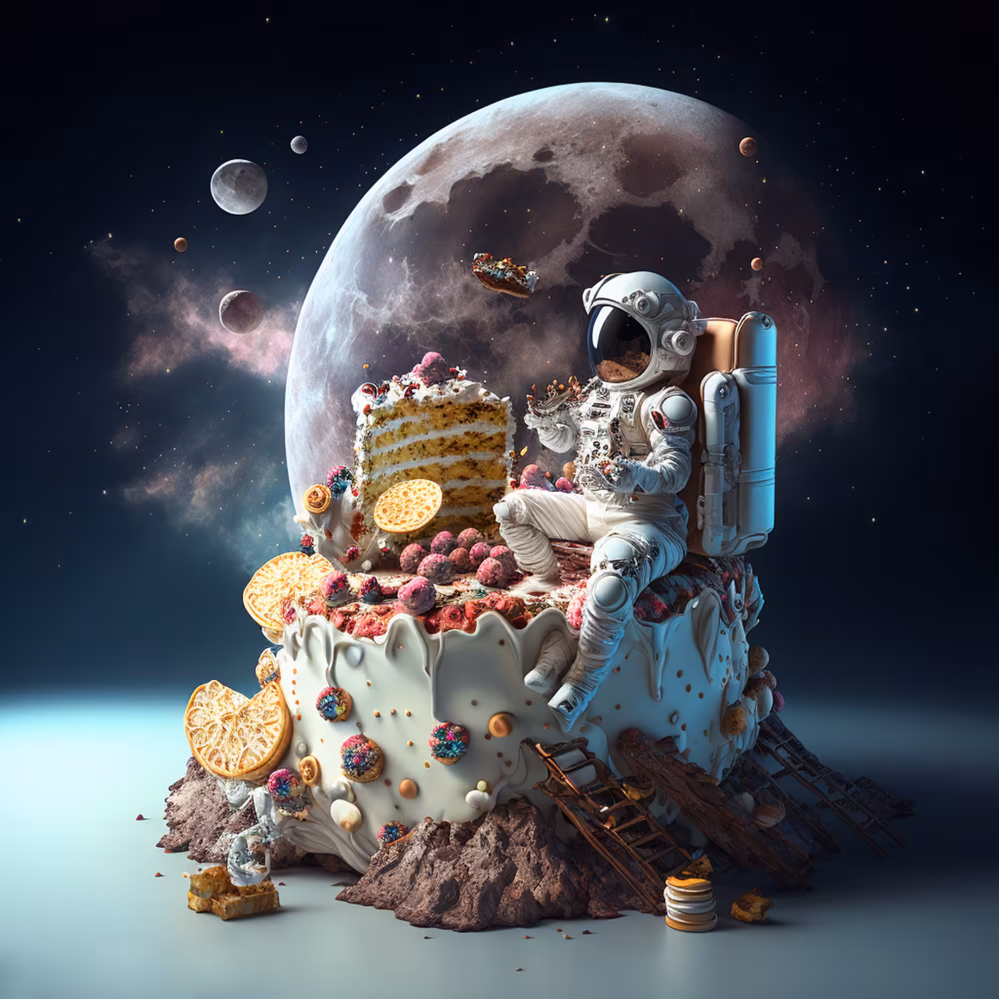 Chocolate Planets : 4rendition