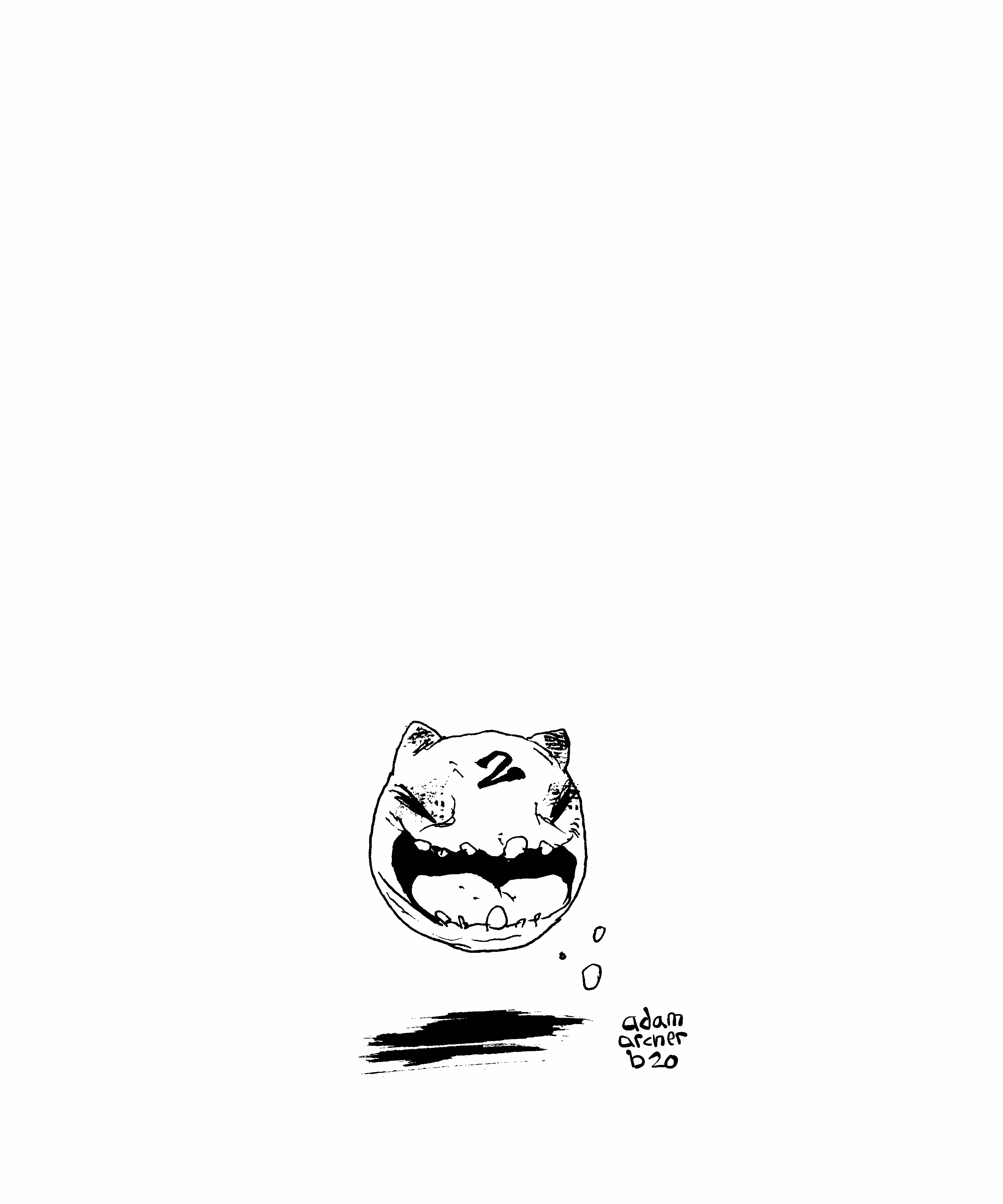 adam archer's doodles: black series 020