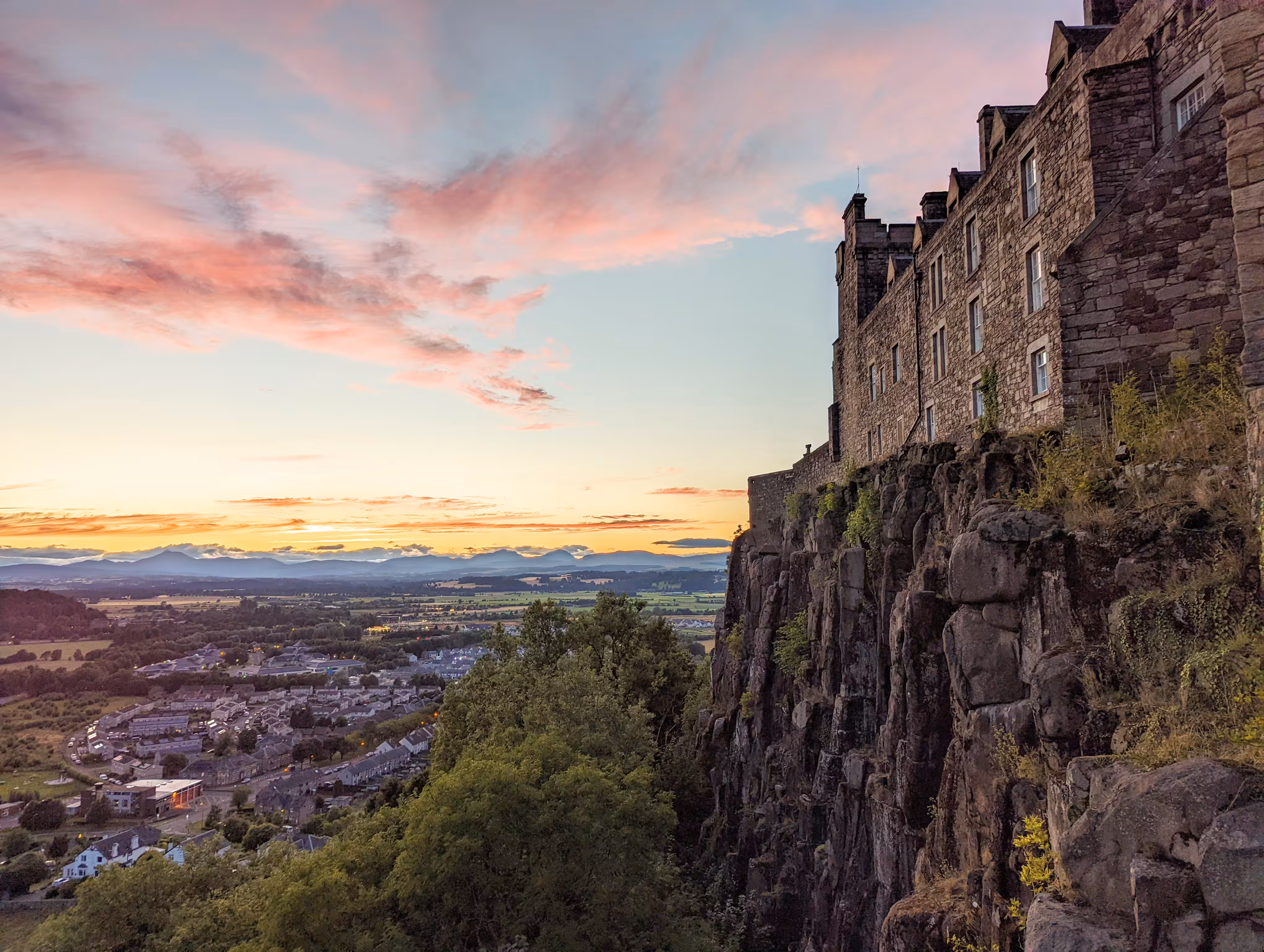 Stirling Castle at Sunset