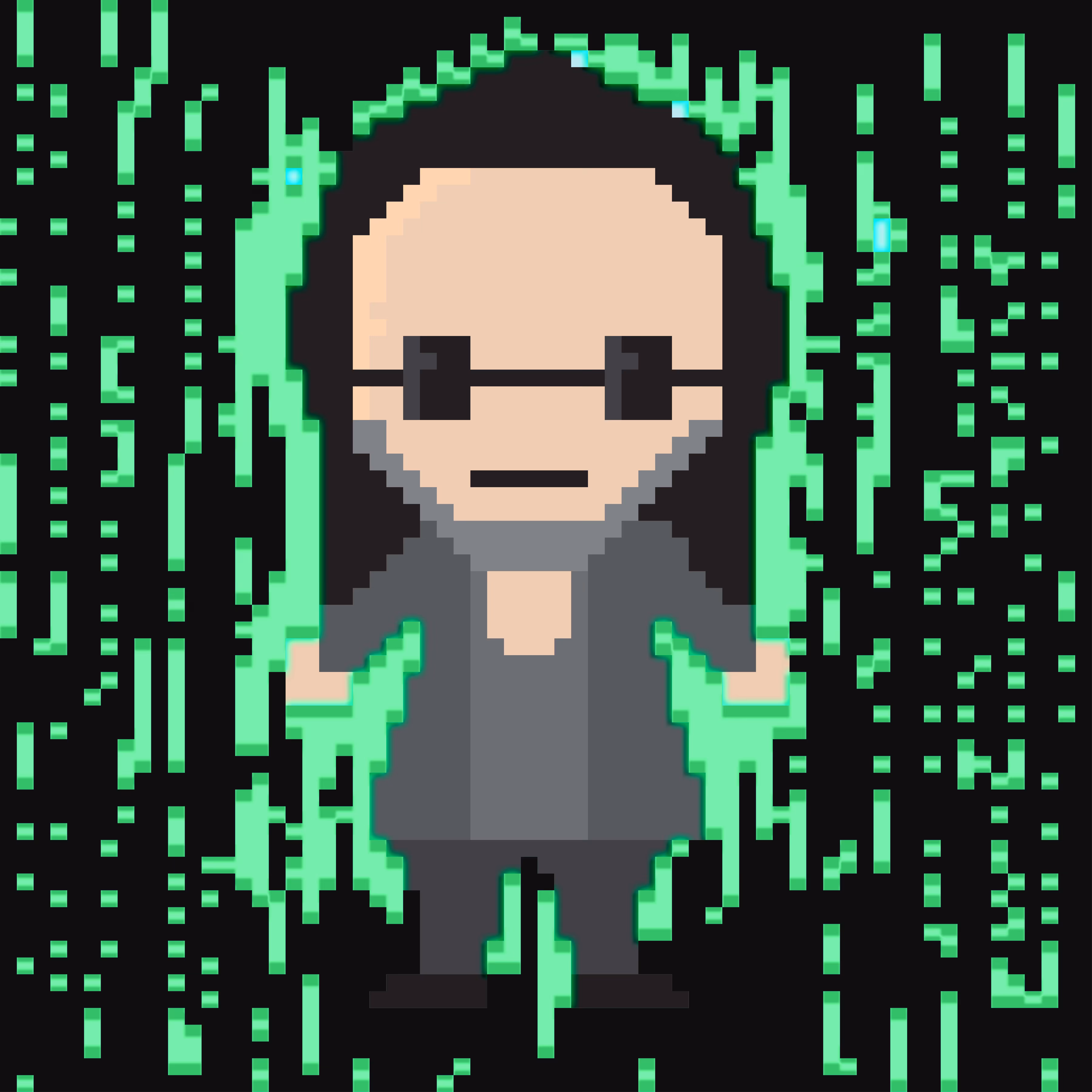 Pixel neon