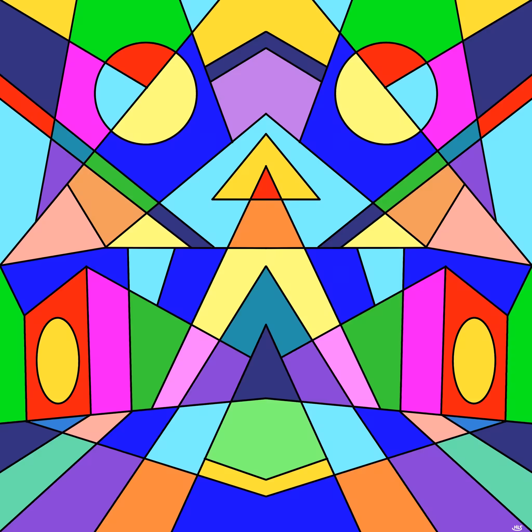 HappyLittleShapes: Funky House