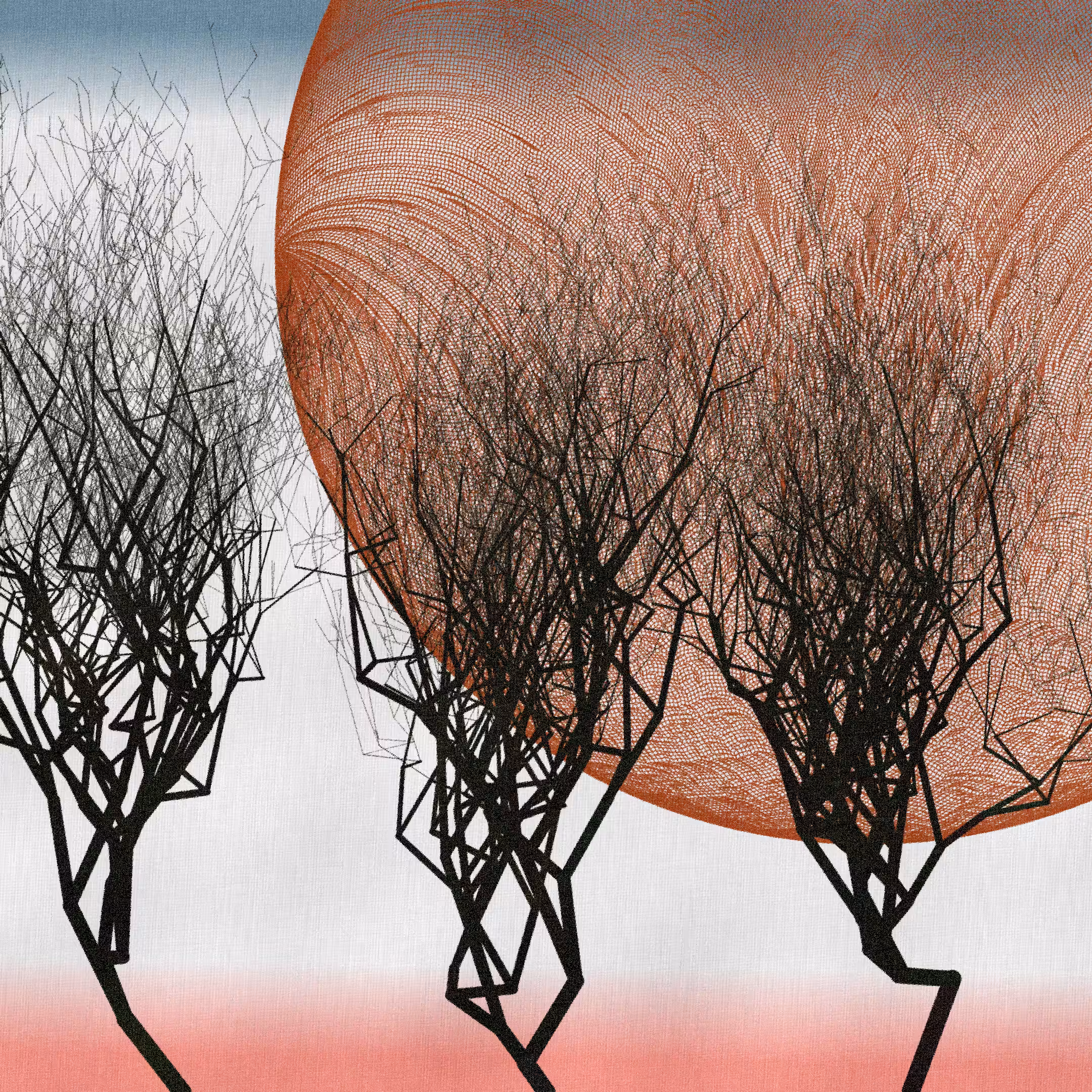 Three dead trees on earth #65