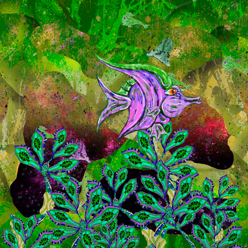 WEIRD FISHES 2 and 3 #54