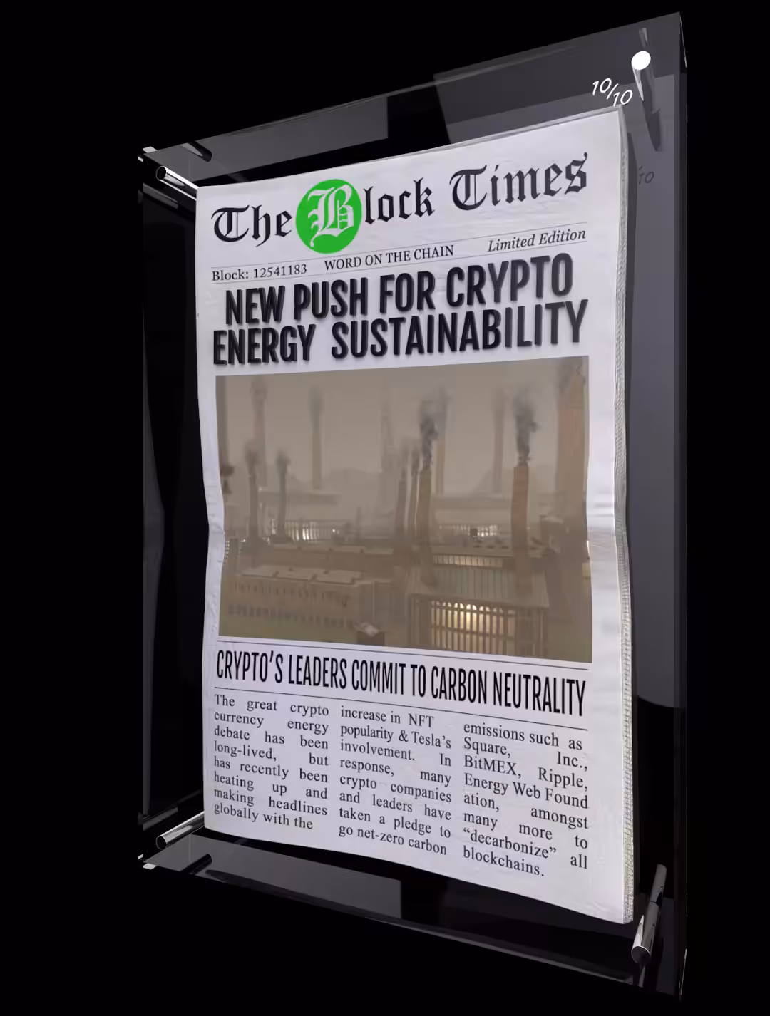 New Push For Crypto Energy Sustainability | Limited