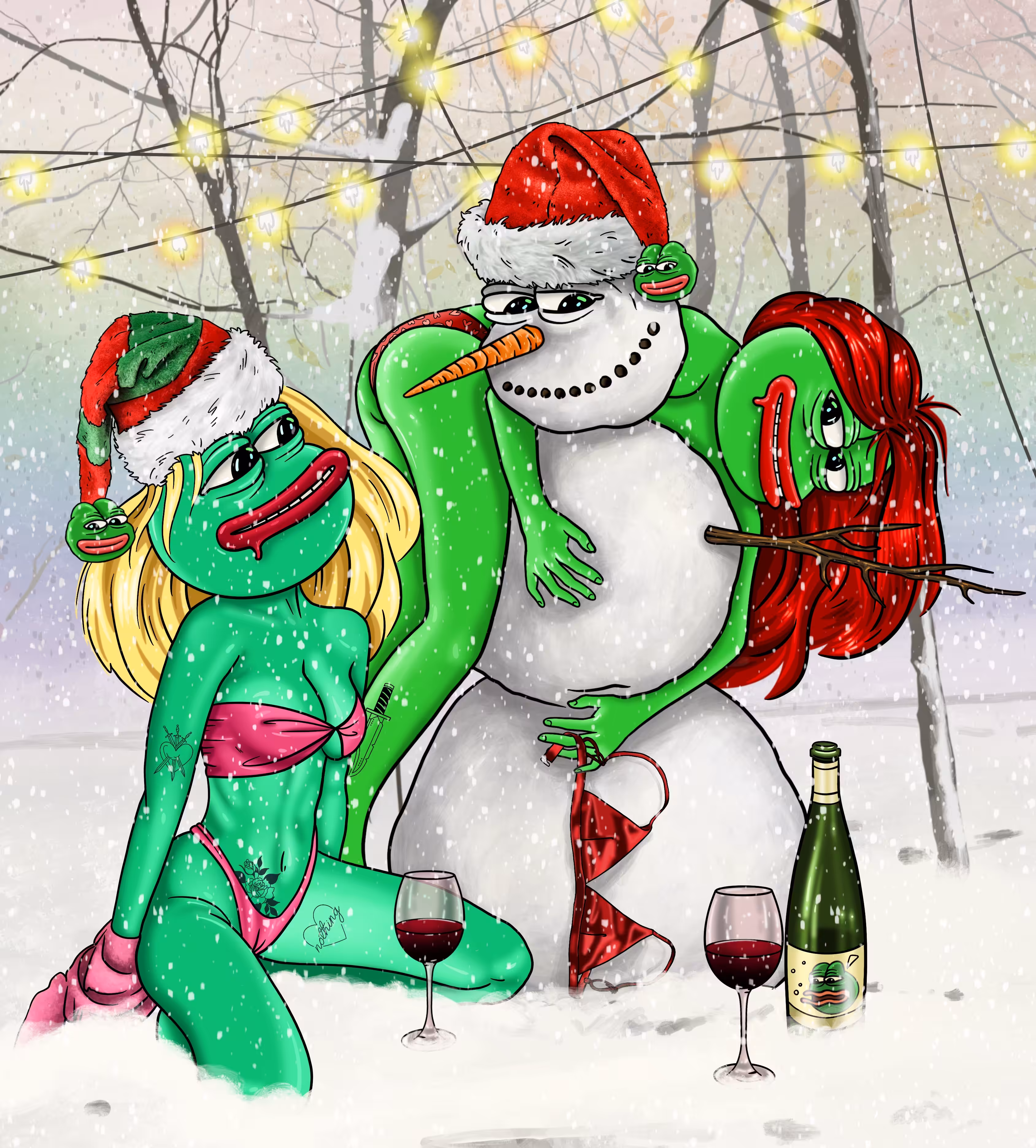 Hot Winter Pepe