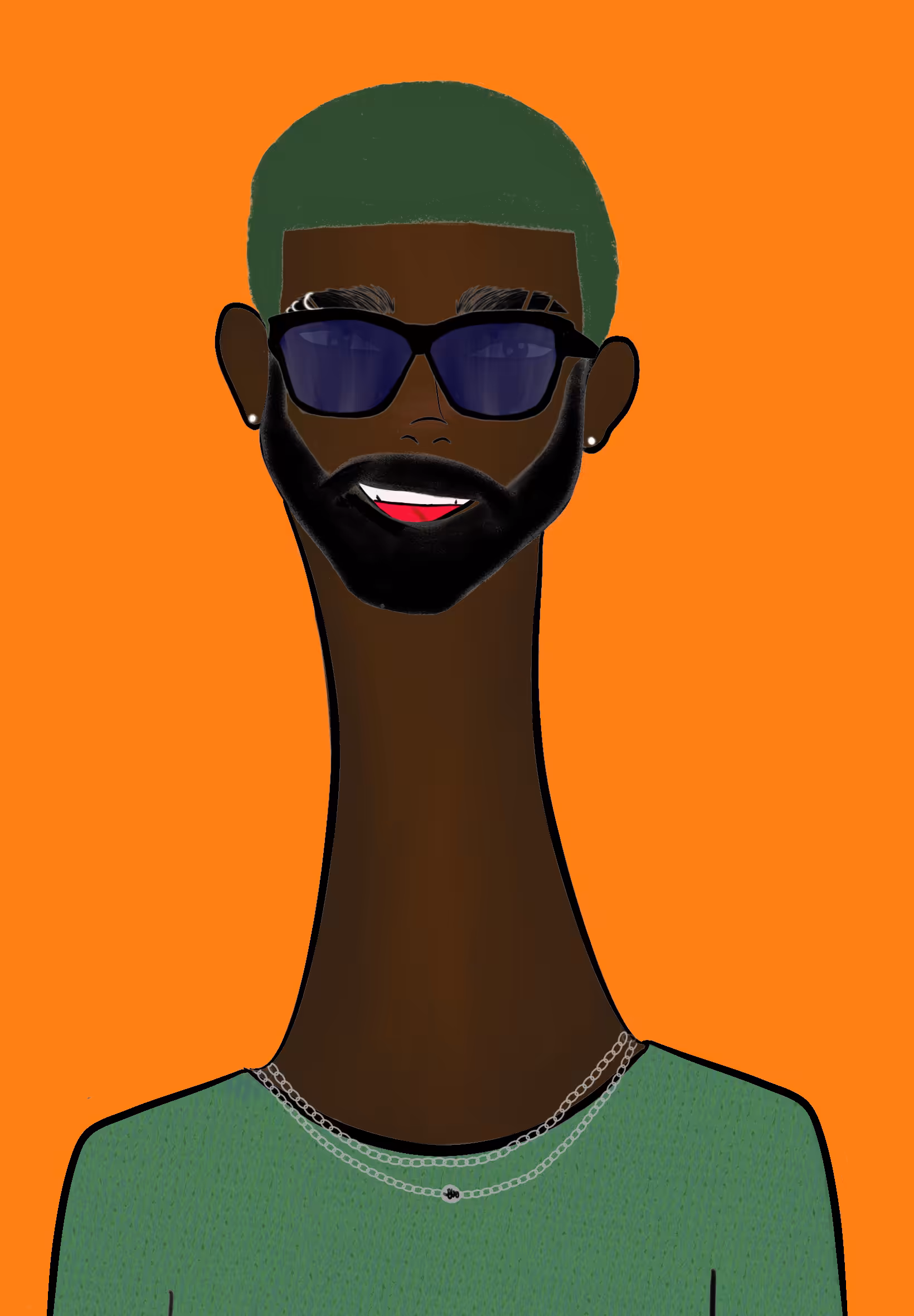 Long Neckie Fellas #1287