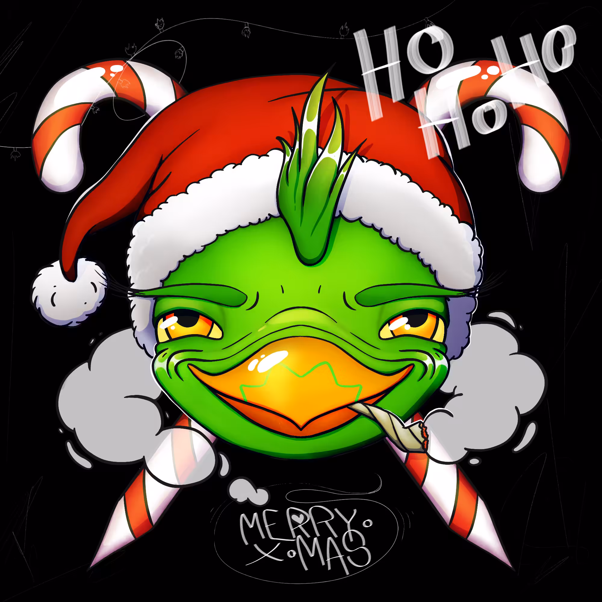  GREEN MR. BIRD & HO-HO-HO