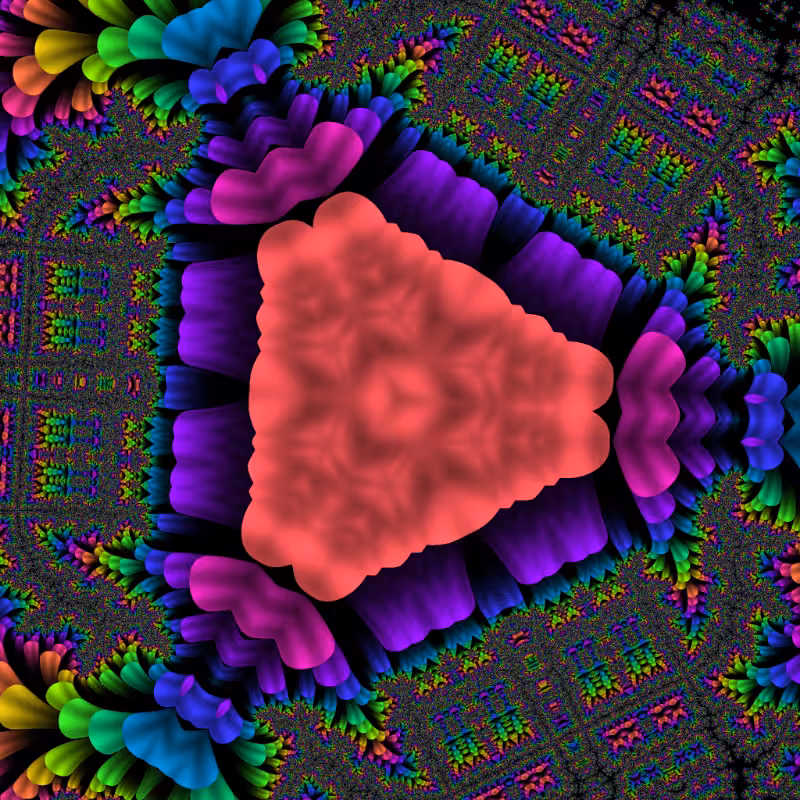 Fractal Flower #244