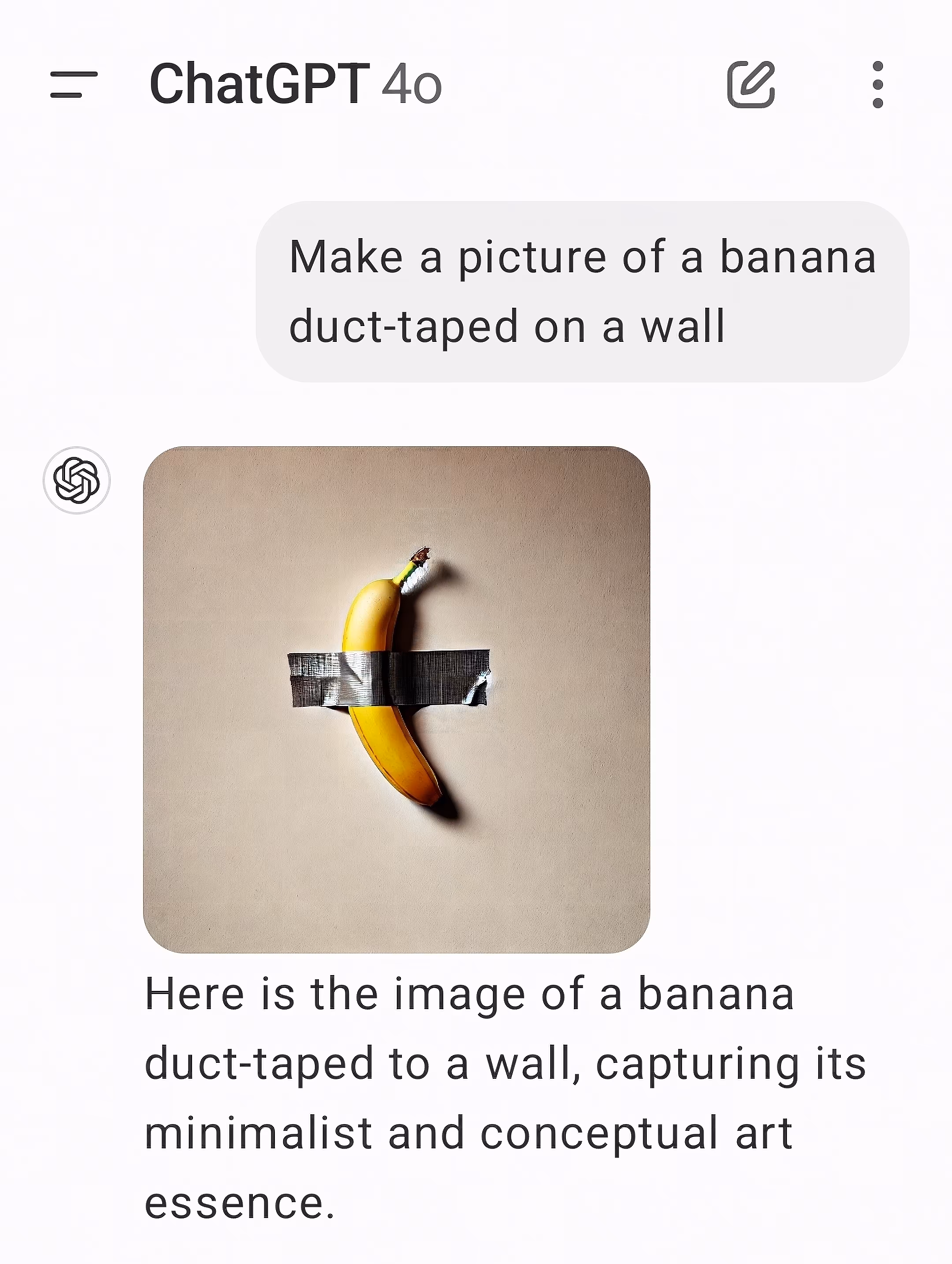 Stolen Banana (ChatGPT/DALL-E 3 version)