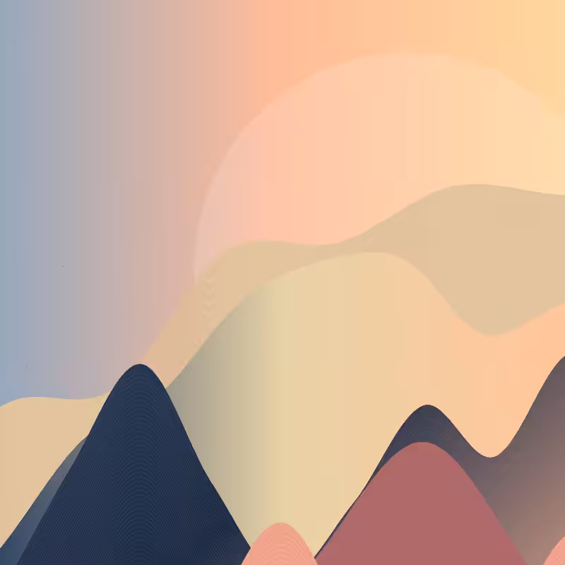 Rolling Hills at Sundown #22