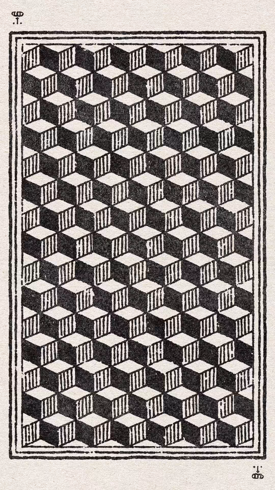 Neopolitan Card Back Pattern