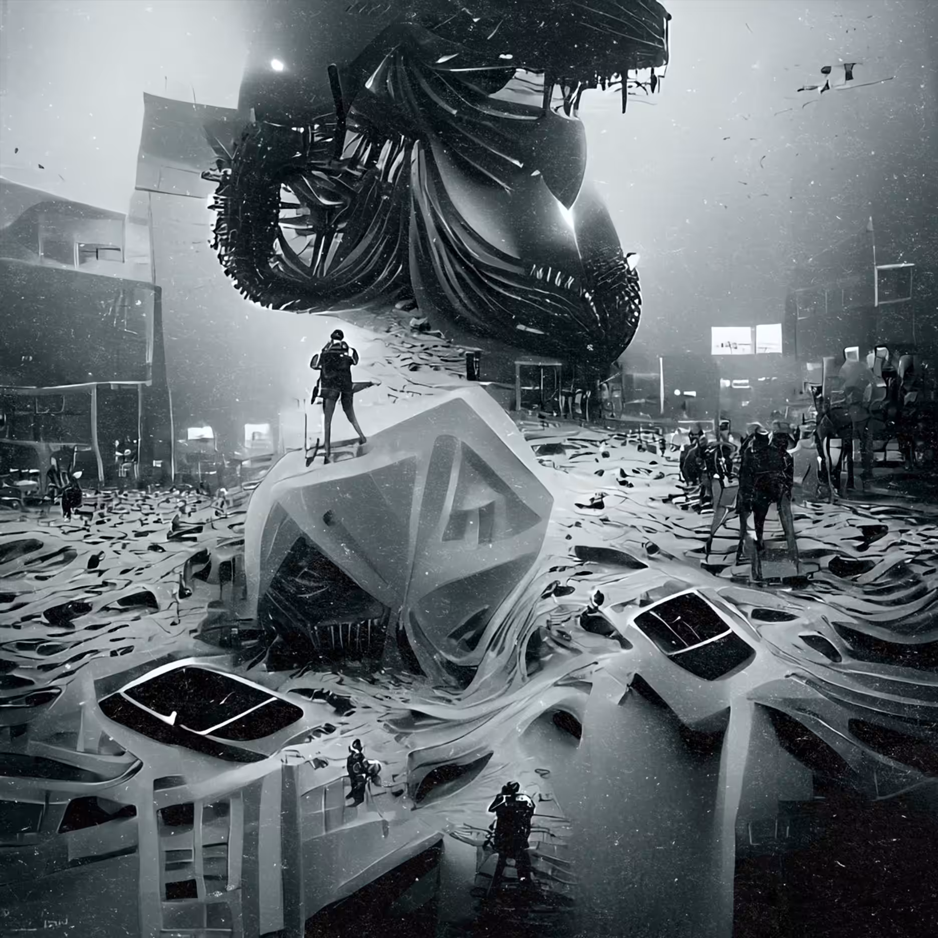Monochrome Of Reality #5