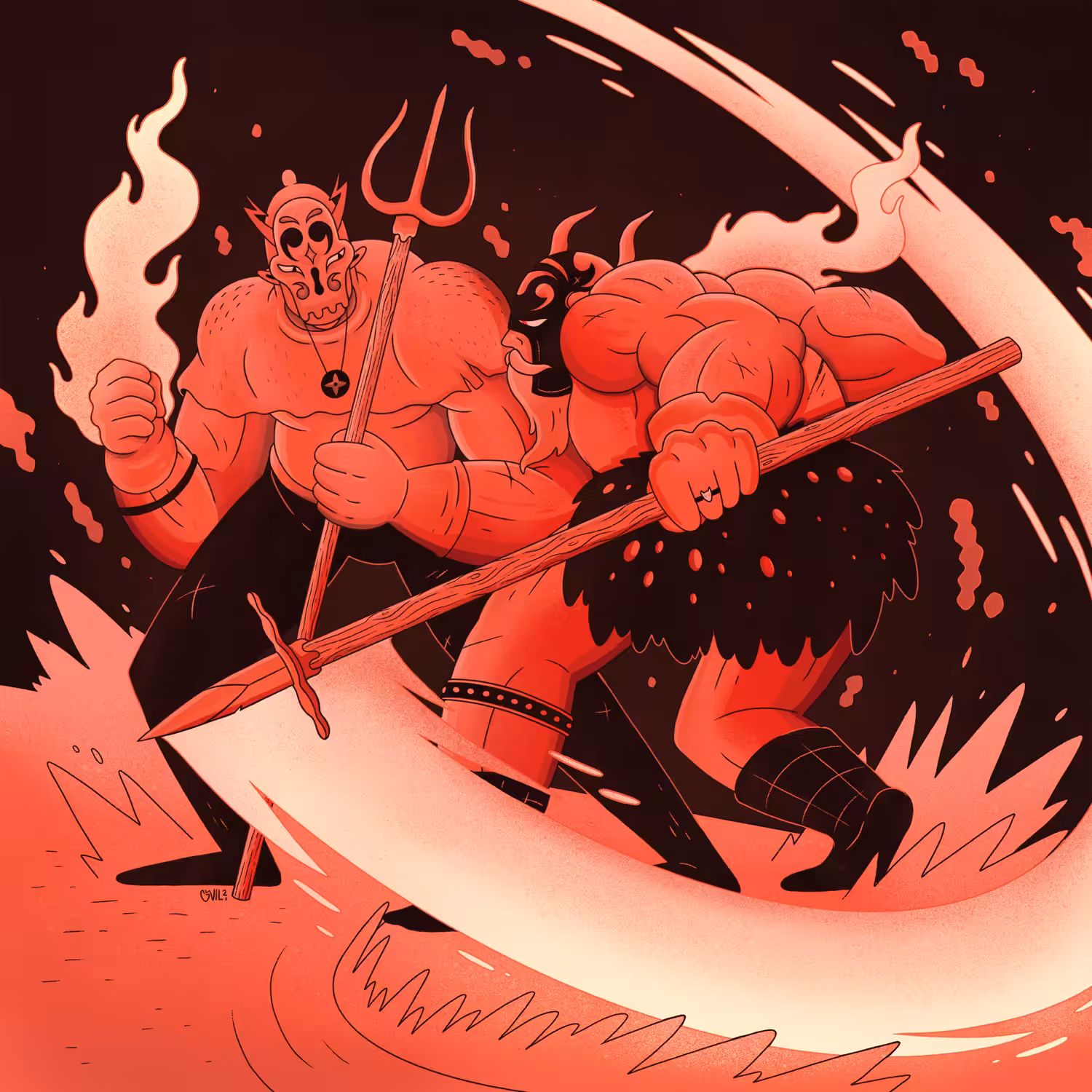 Battle Scene IV
