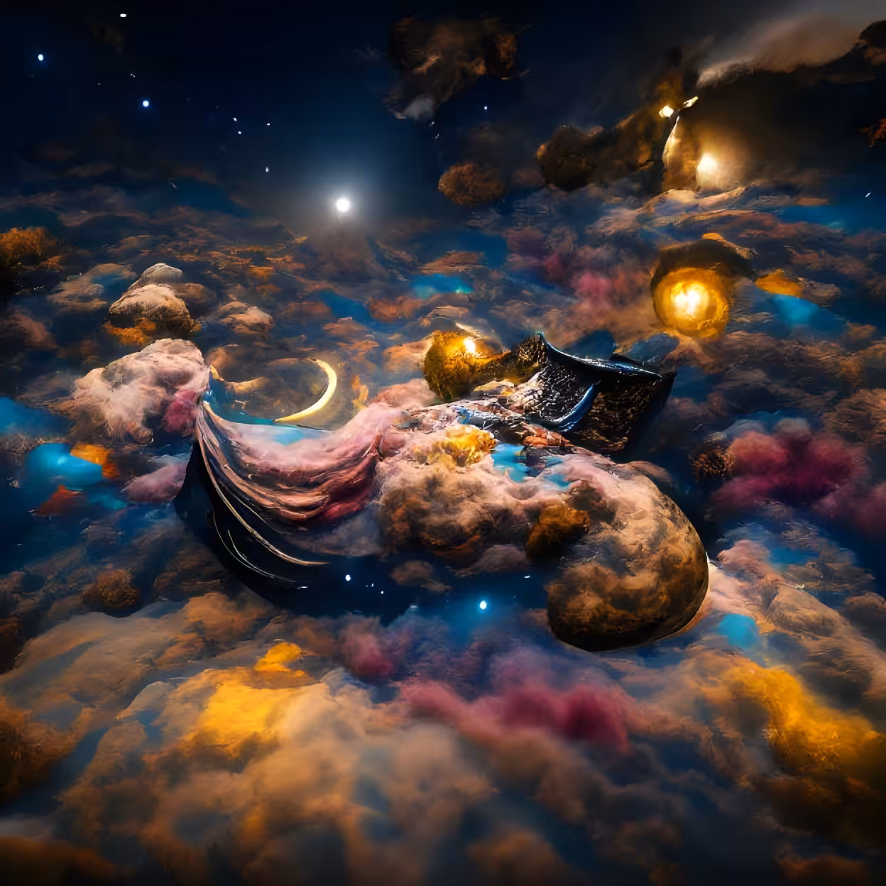 Bed in the Clouds