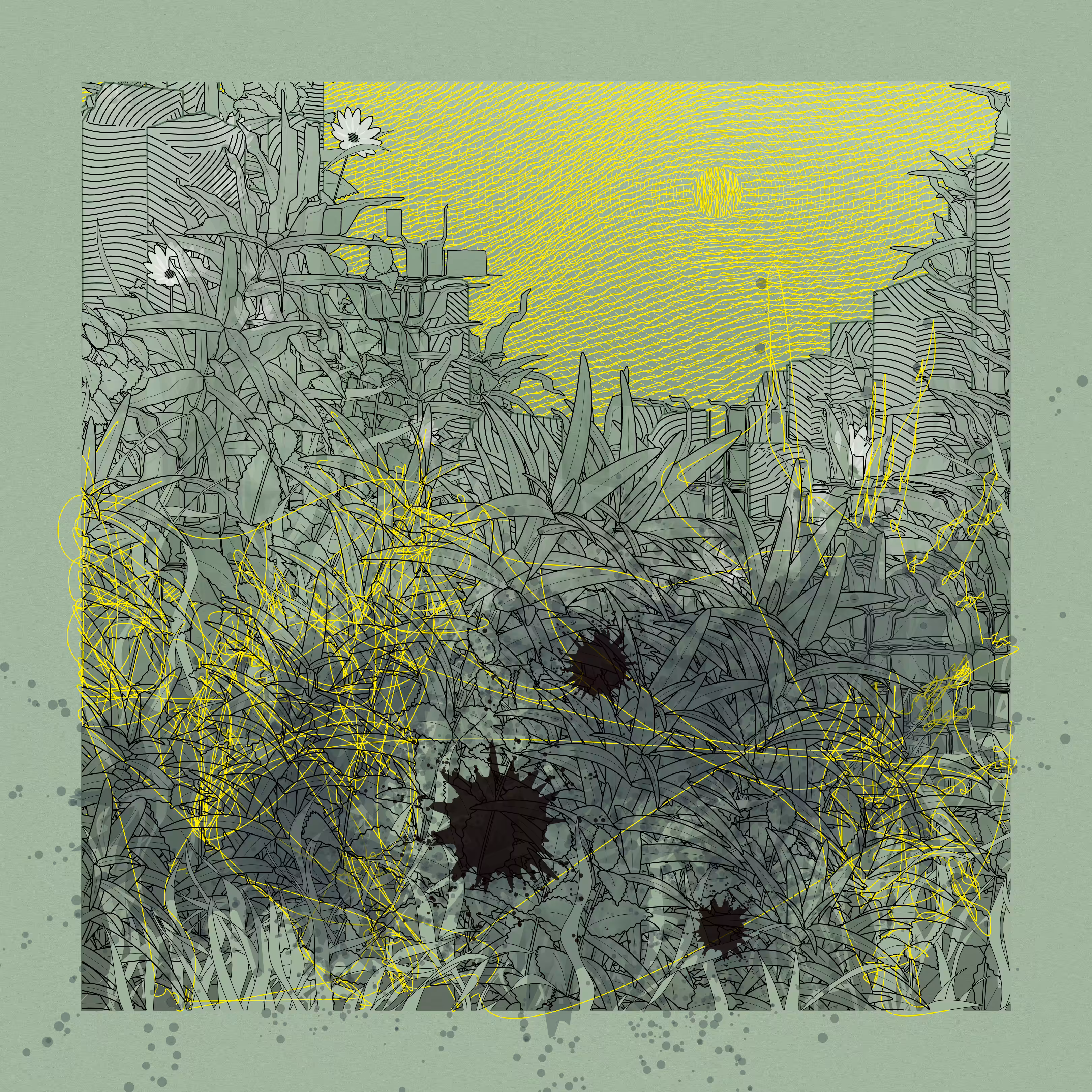 Landscape with Carbon Capture #10003