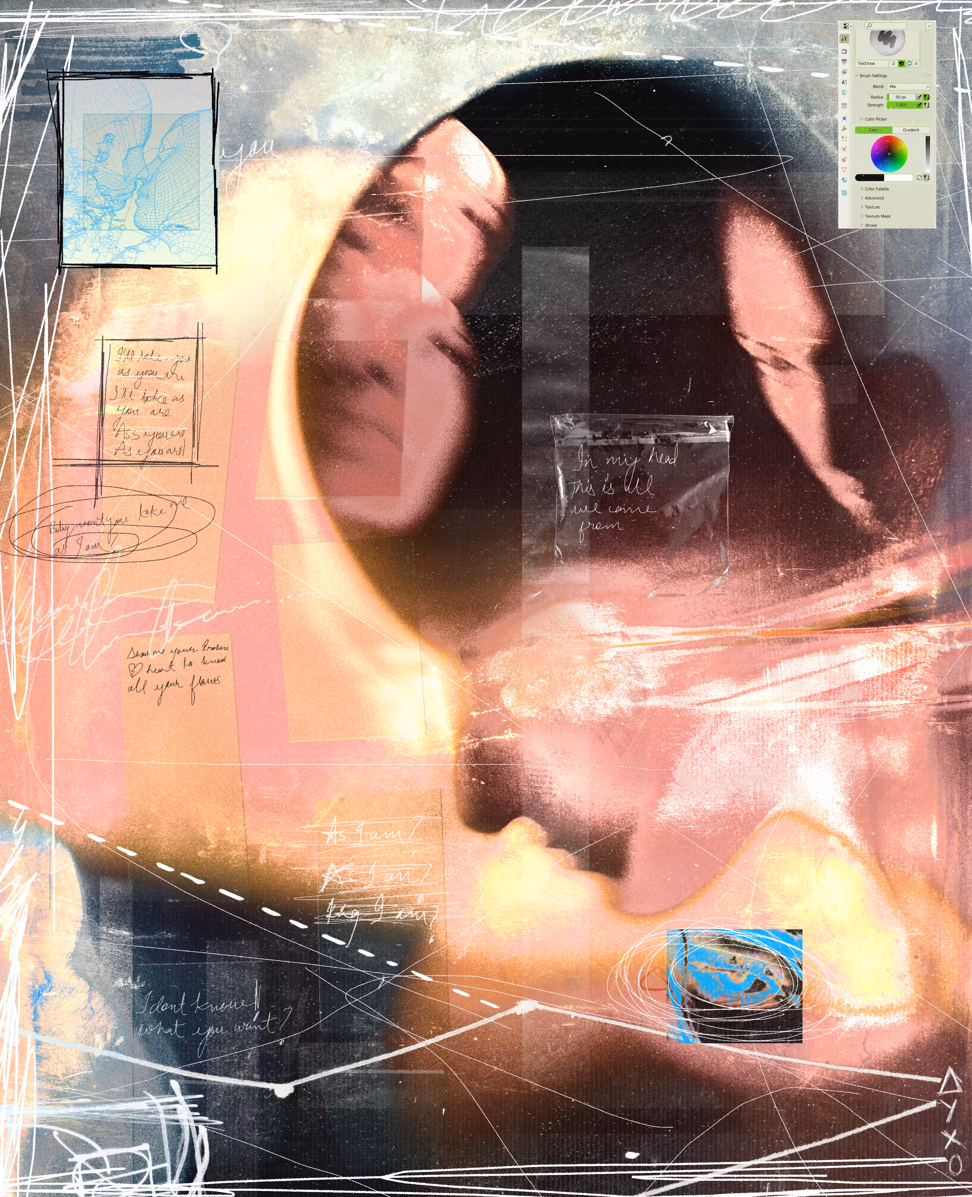 In my head